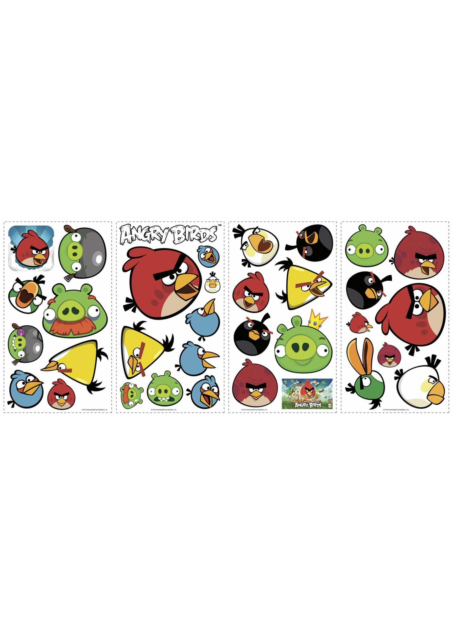 RoomMates Angry Birds Wall Decals