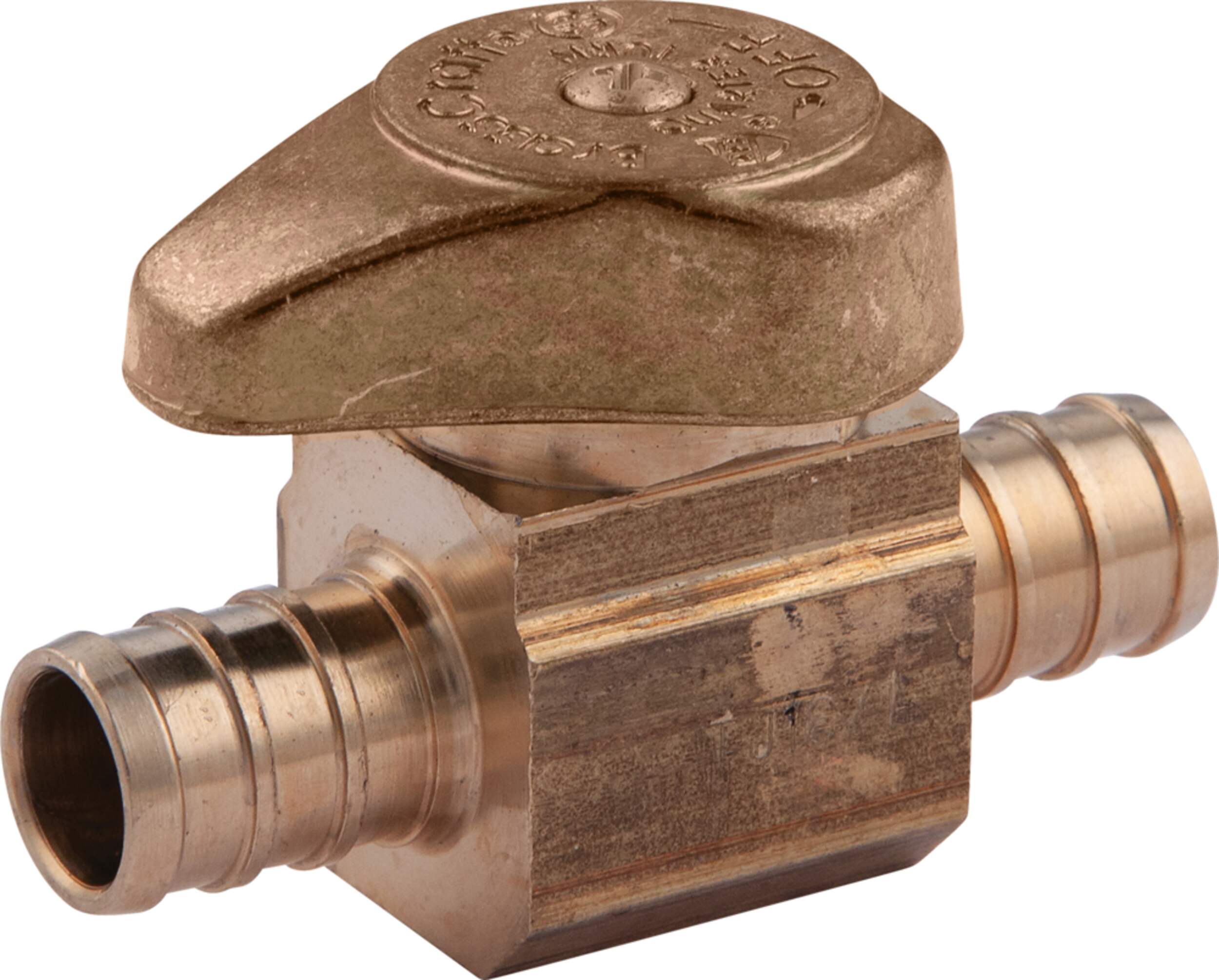 BrassCraft Female Solder Straight Valve, 1/2 x 1/2-in