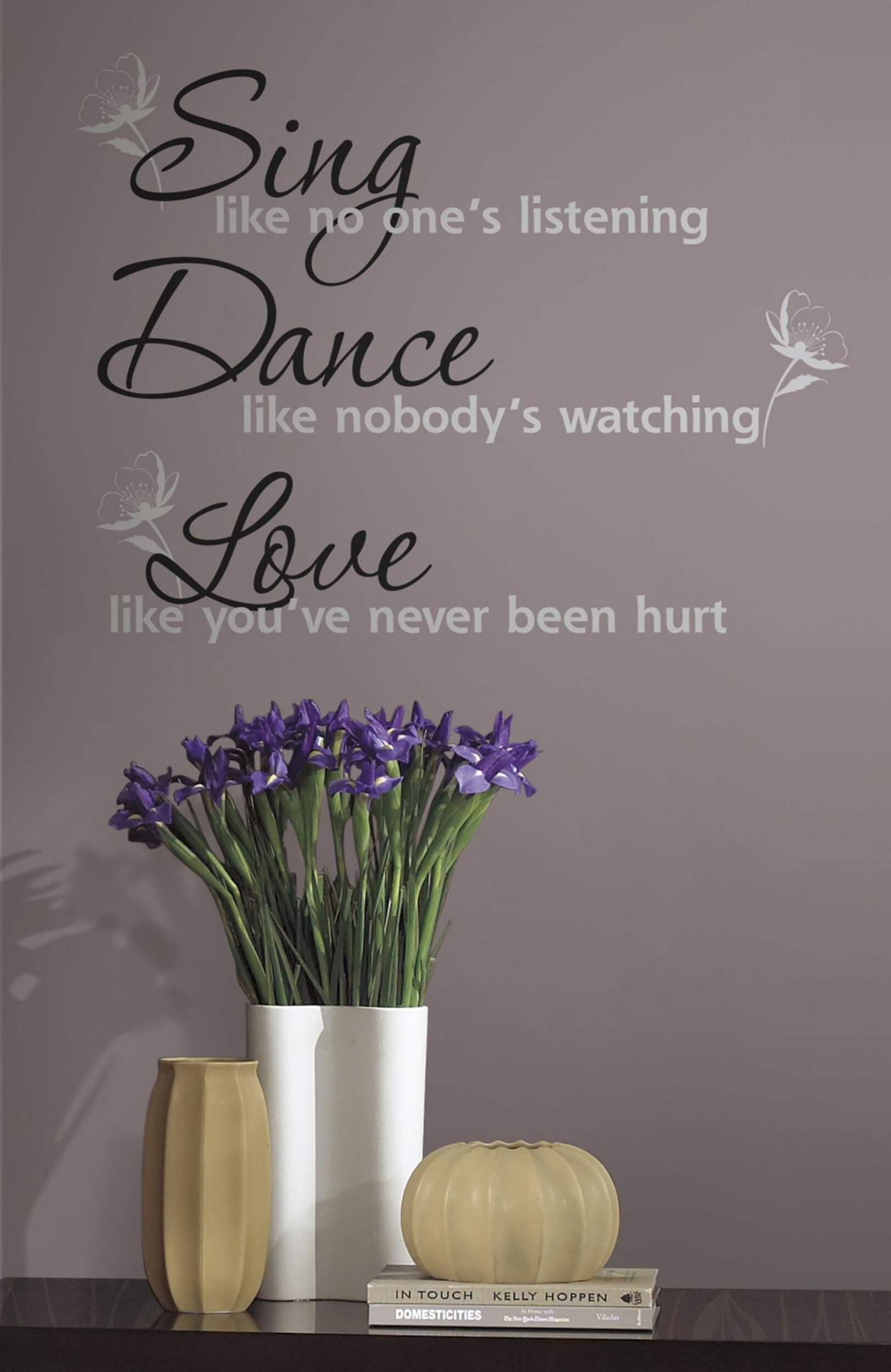 RoomMates Sing, Dance, Love Peel & Stick Wall Decal
