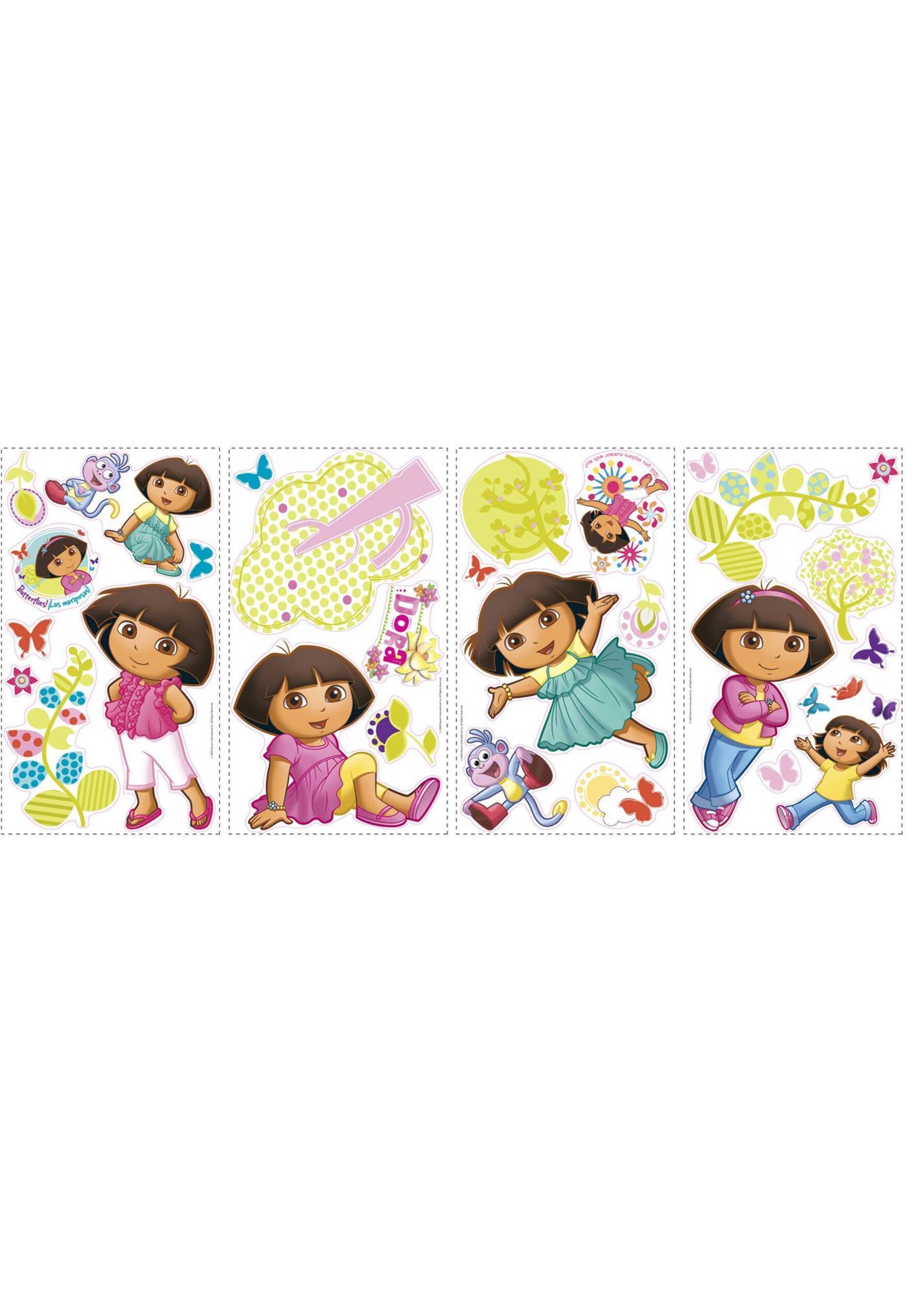 RoomMates Dora the Explorer Peel & Stick Wall Decals
