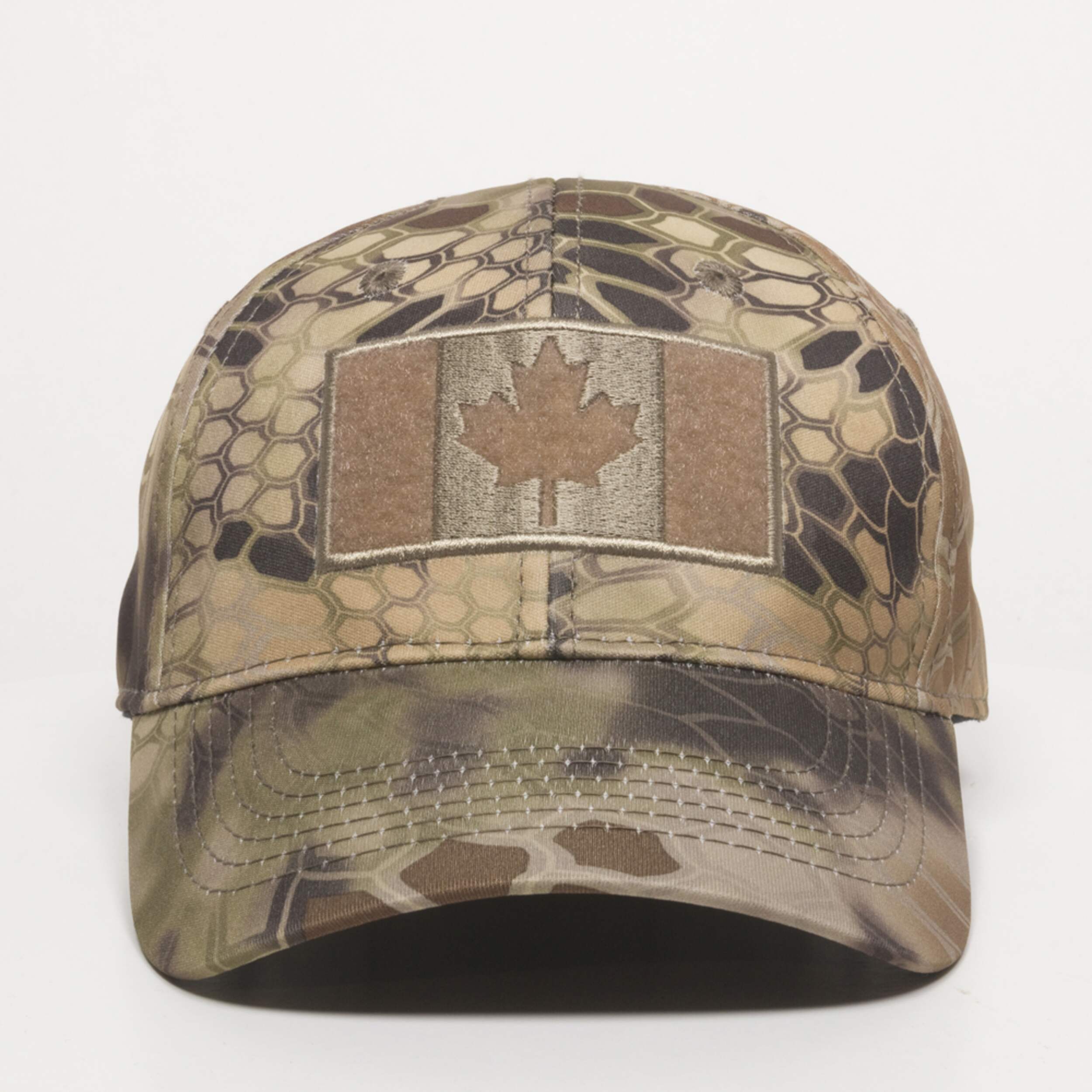 KryPtek Highlander Hunting Baseball CaP with Canadian Flag Design, Camo