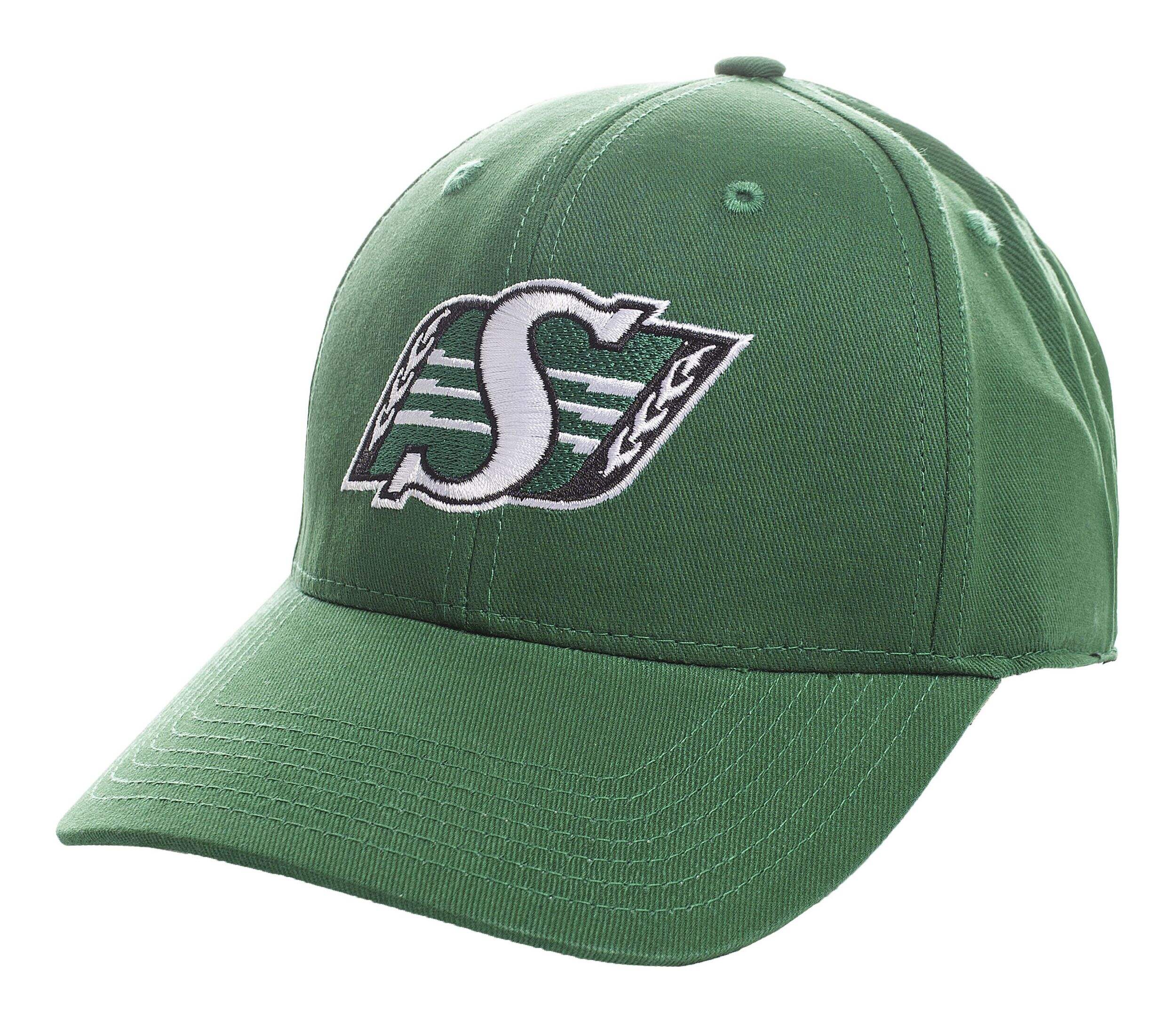 CFL Saskatchewan Roughriders Unisex/Adult Basic Brushed Cotton Adjustable Baseball Cap/Hat,