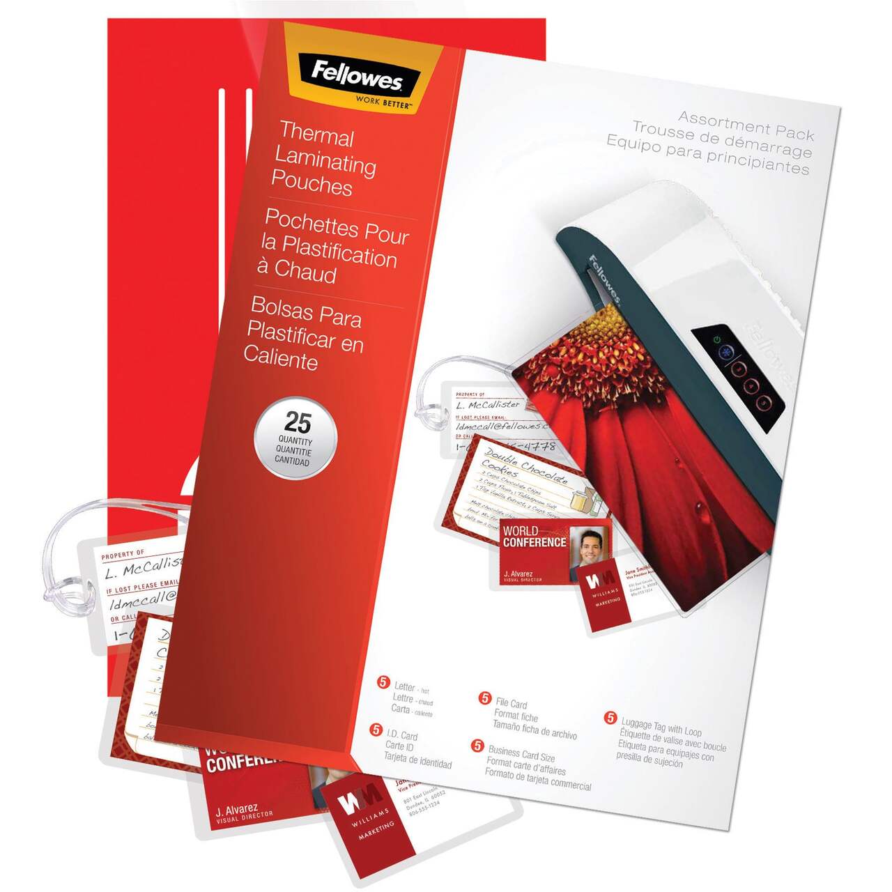 Fellowes Lamination Pouches, 25-pk