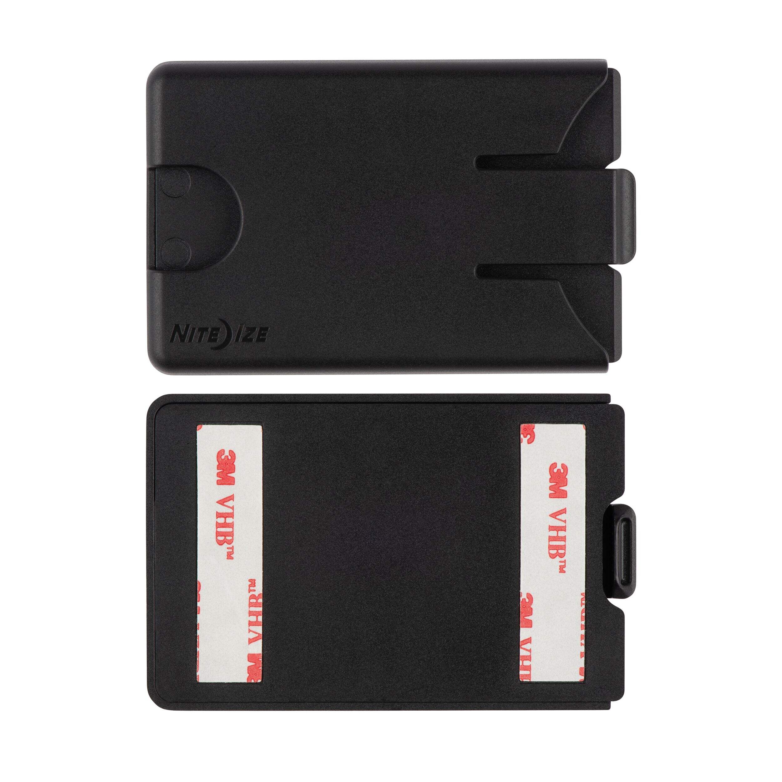 Nite Ize Ca$hBack Phone Card Holder, Stick-On Wallet & Cash Holder w/ Safety Security Tab
