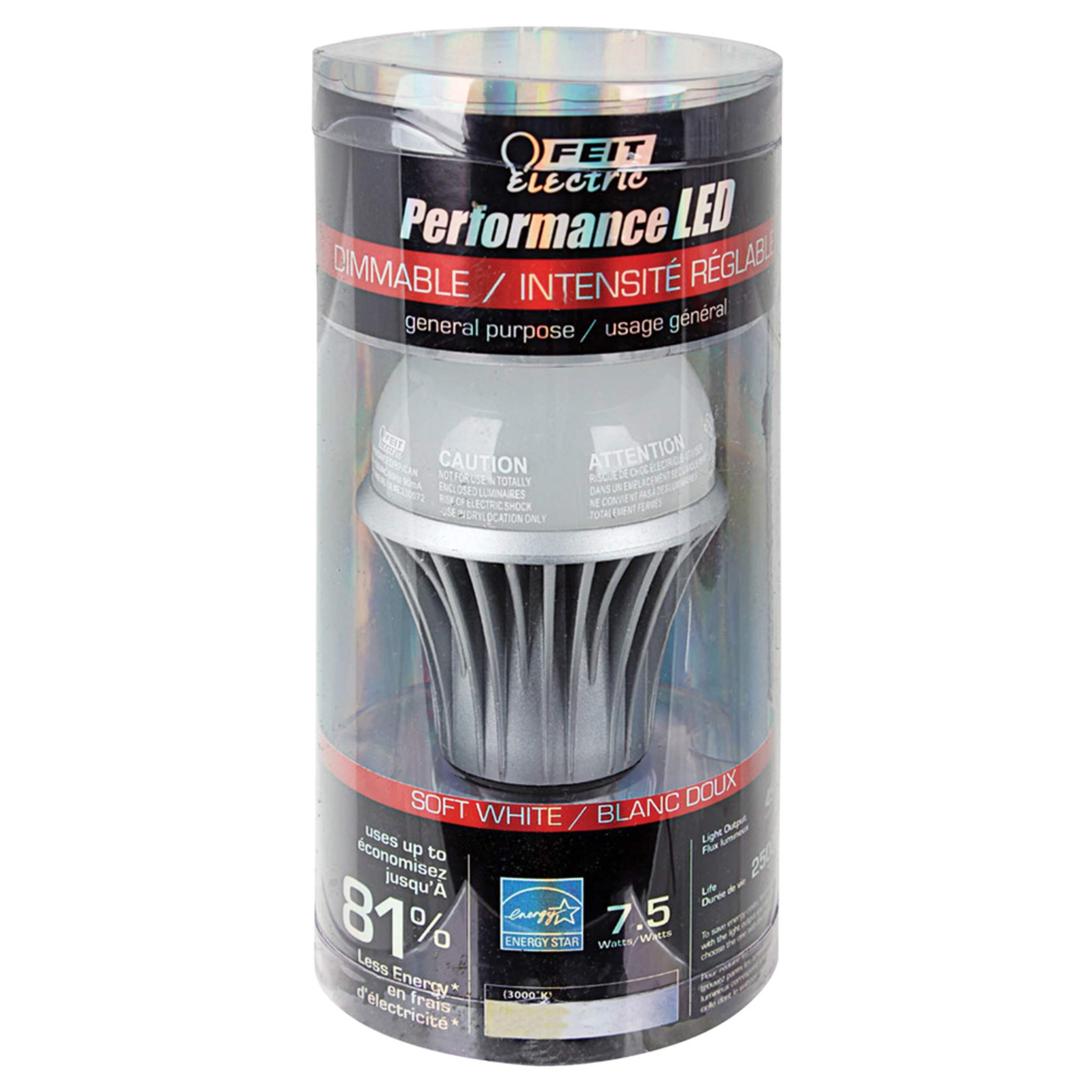 Feit Electric Performance LED A19 Dimmable Bulb