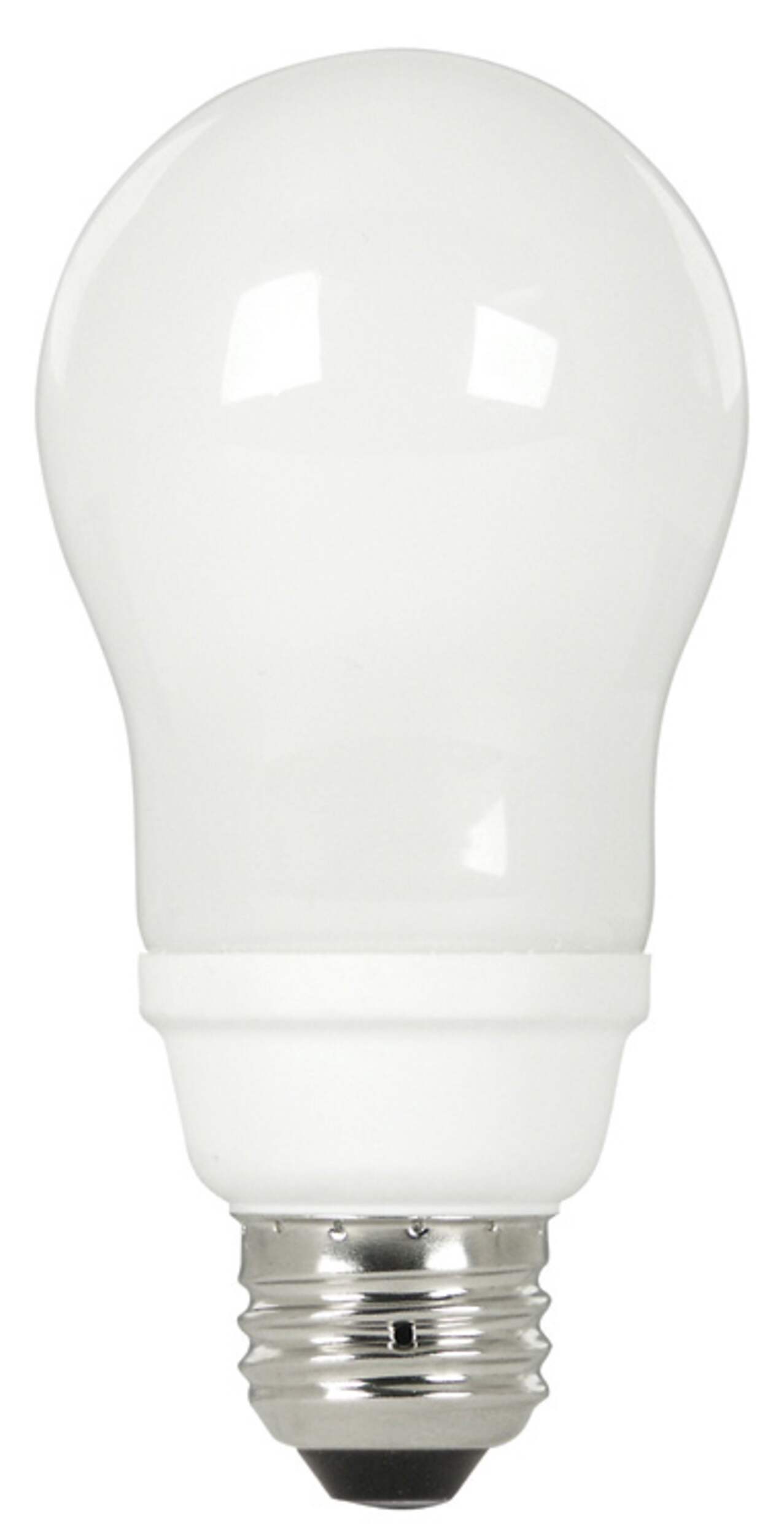 CFL 15W Covered Daylight Light Bulb, 3-pk
