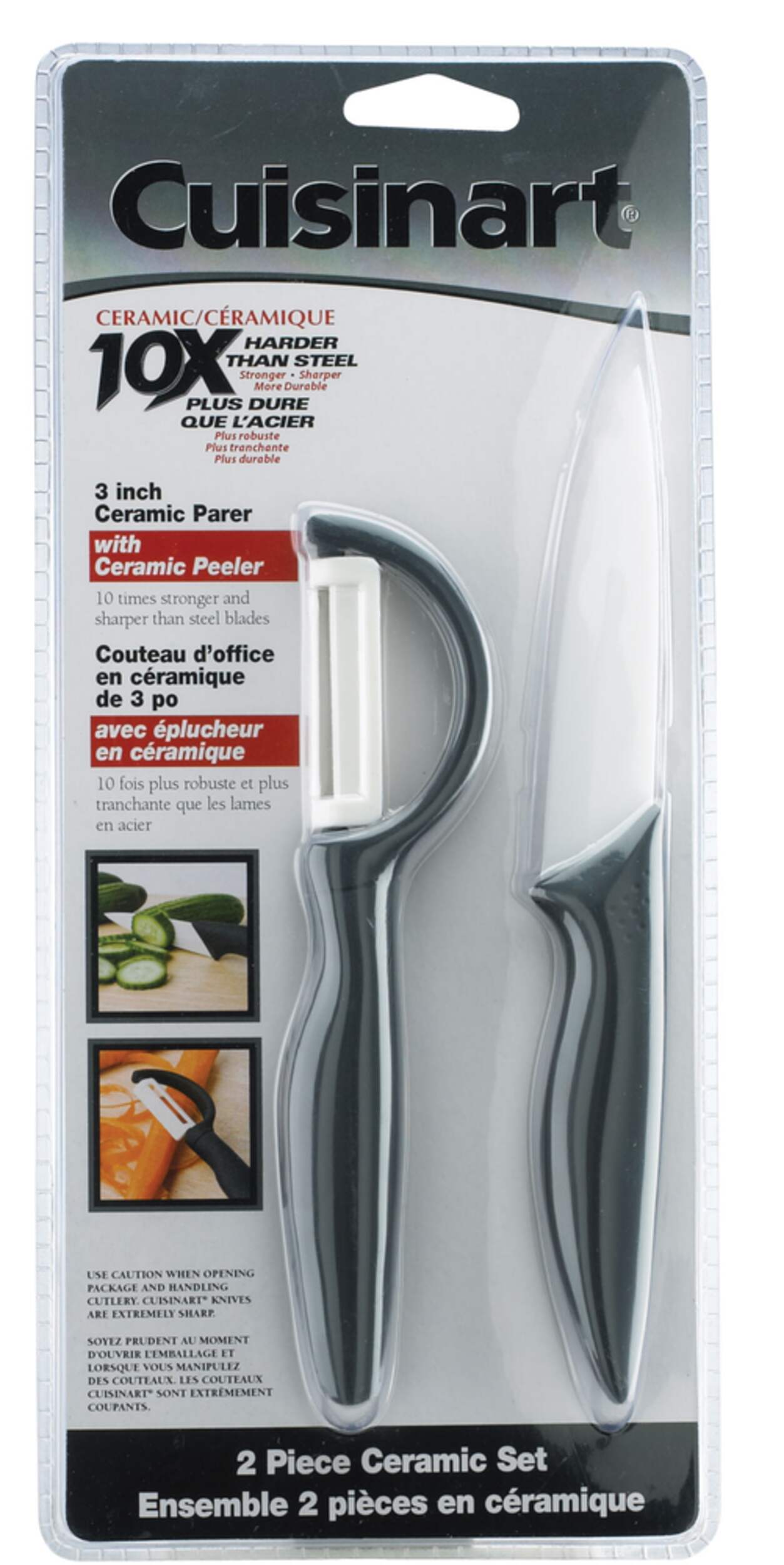 Cuisinart Ceramic Knife Set, 2-pc