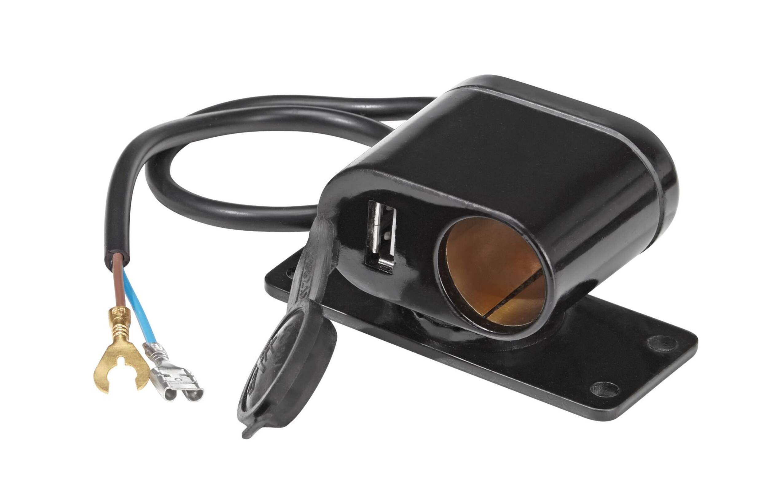 AutoTrends 12V Mounted Extension with USB