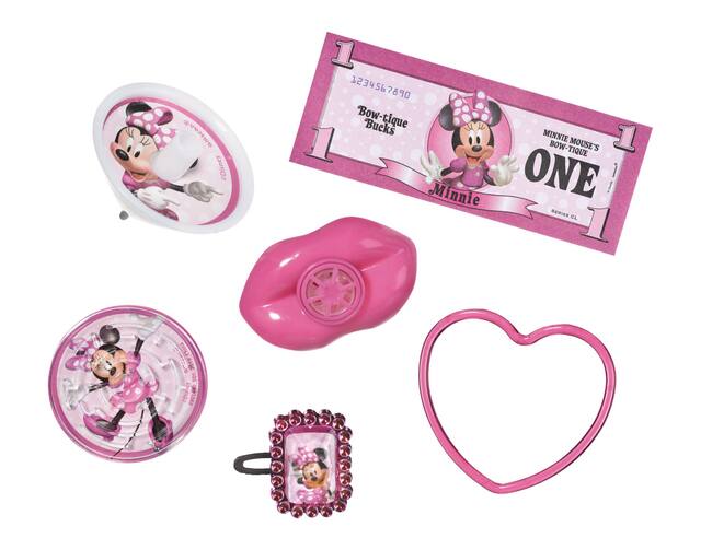 Disney Minnie Mouse Mega Mix Party Favour Pack, Pink, 48-pk, for Birthday/Party Favour