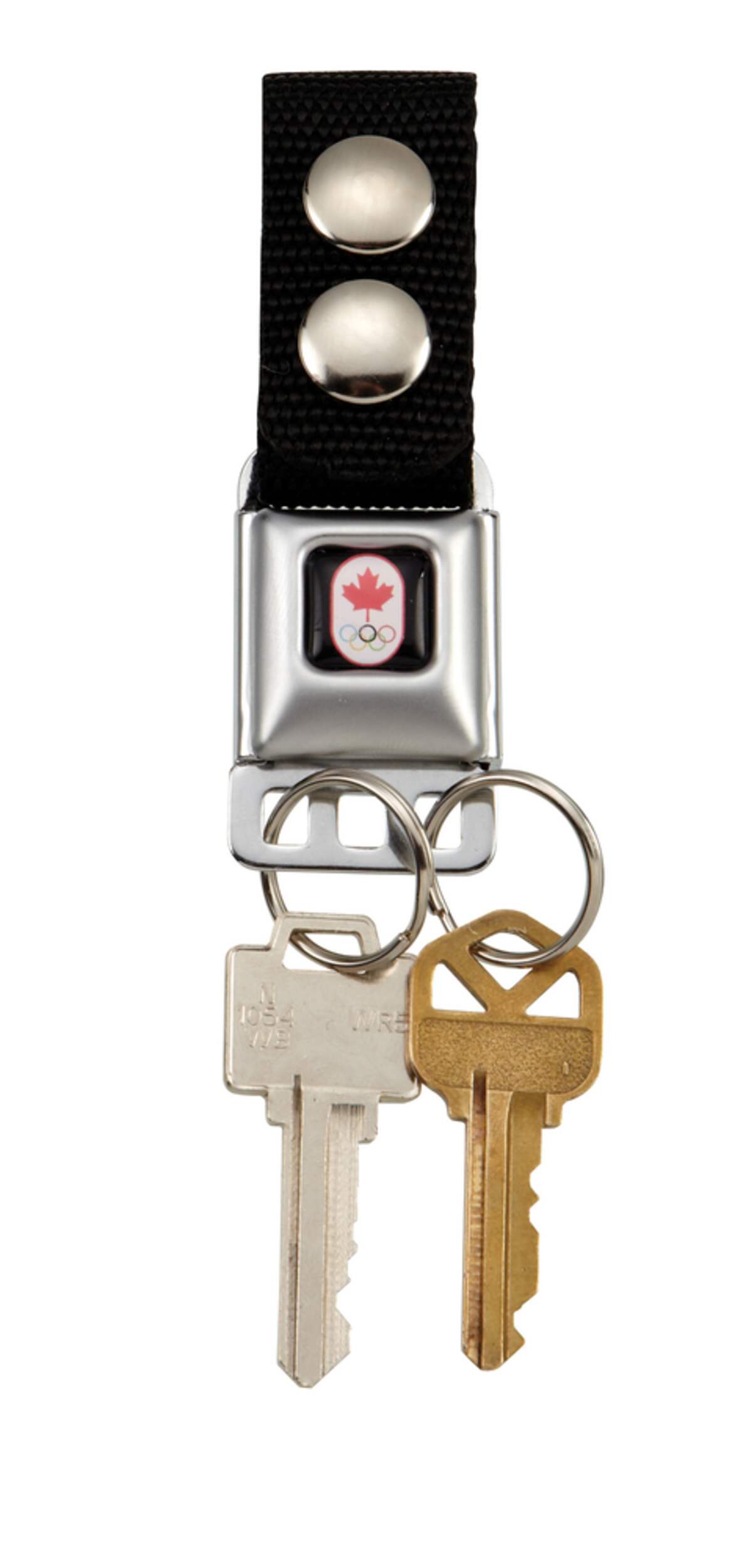 Canadian Olympic Team Seatbelt Buckle Key Chain
