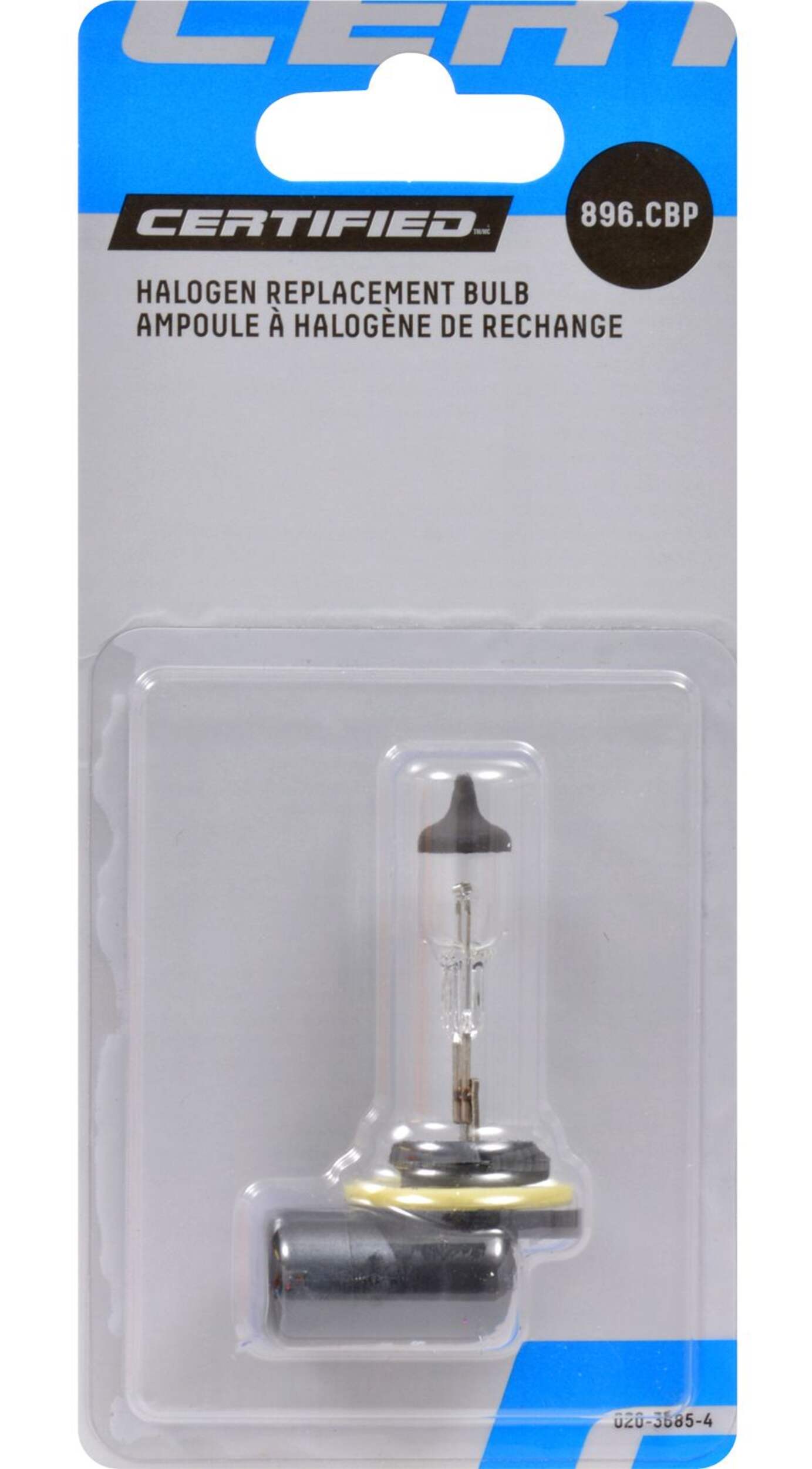 896 Certified Fog Bulb, 1-pk