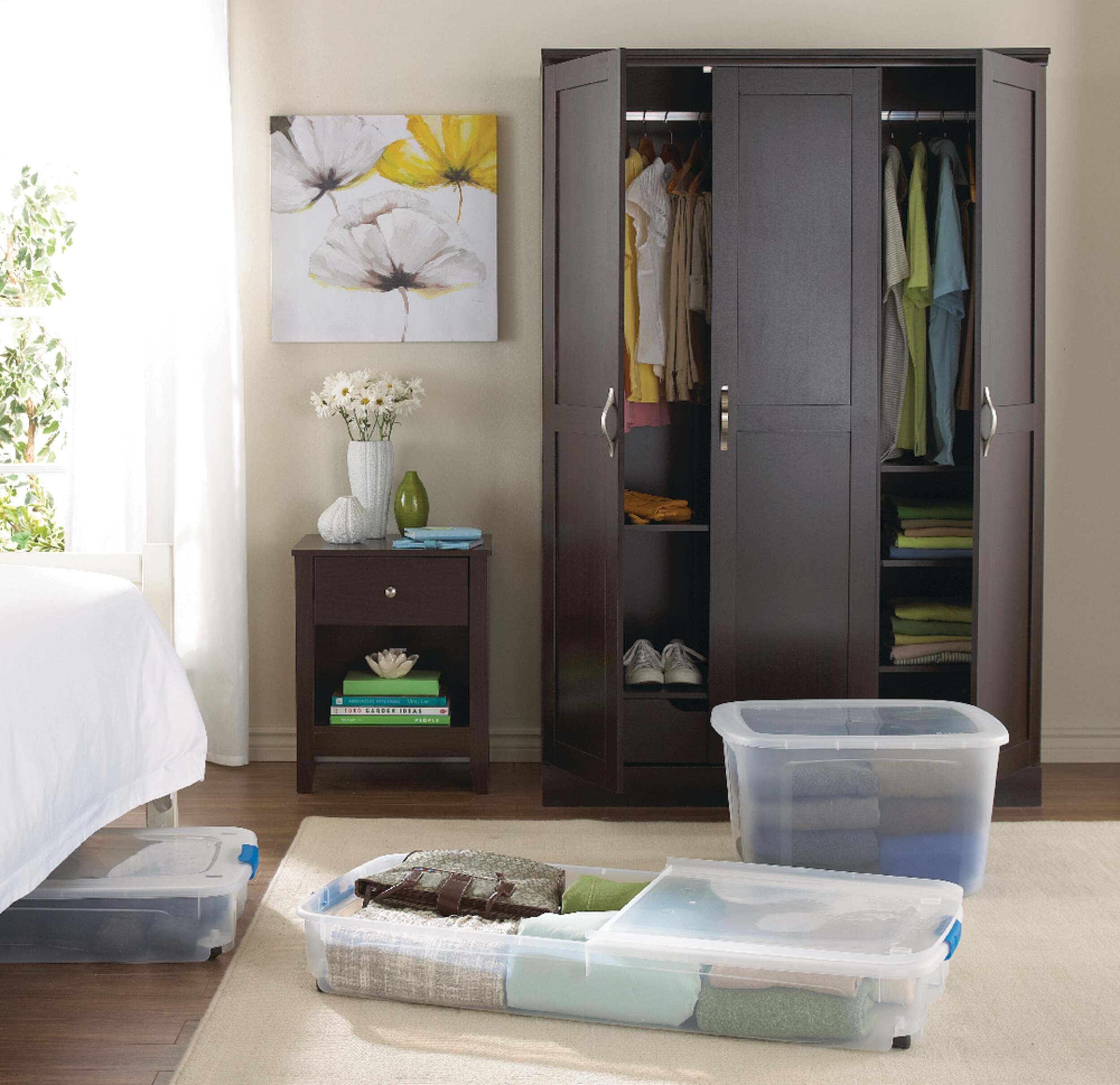For Living Brighton 3-Door Wardrobe