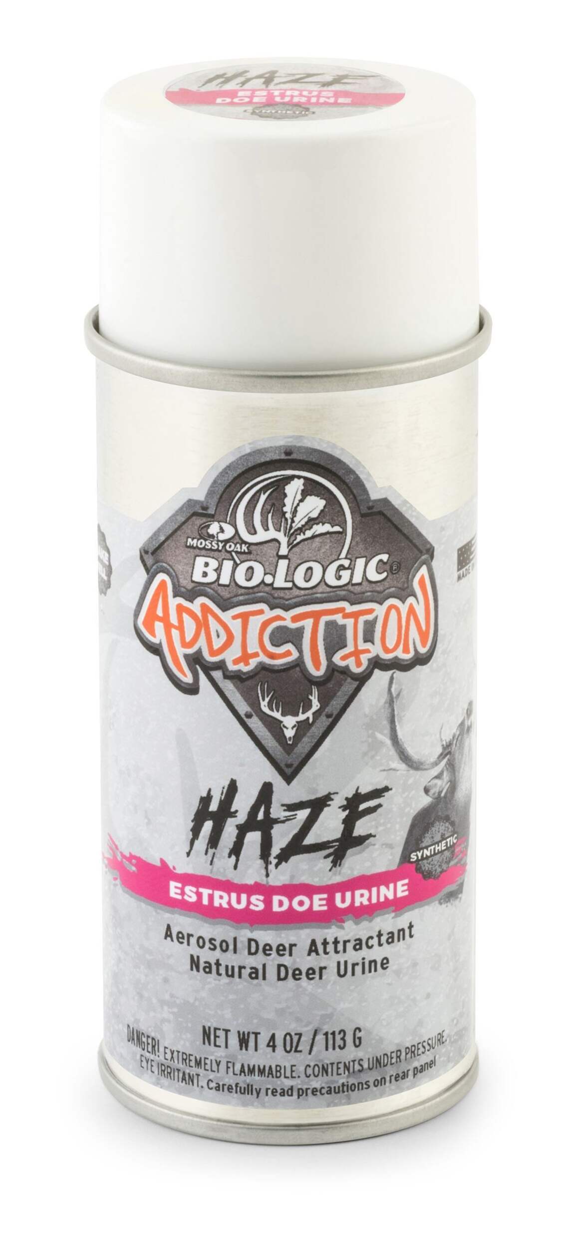 Biologic  Addiction Haze Doe in Heat Urine Deer Attractant Aerosol, 4-oz