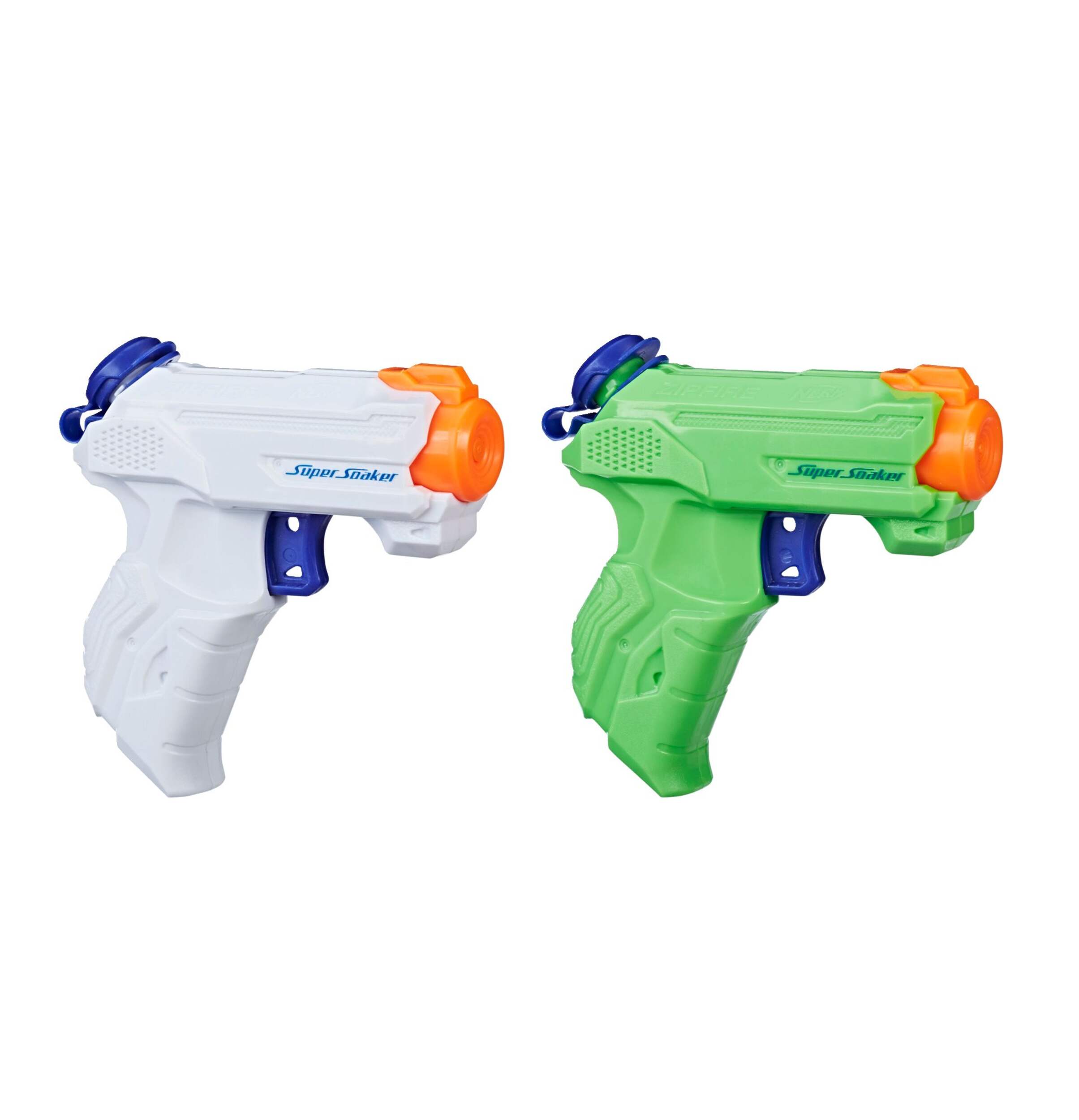 NERF Super Soaker Zip Fire Water Blaster Set, Kids' Outdoor Summer Water Toy, Age 6+, 2-Pk