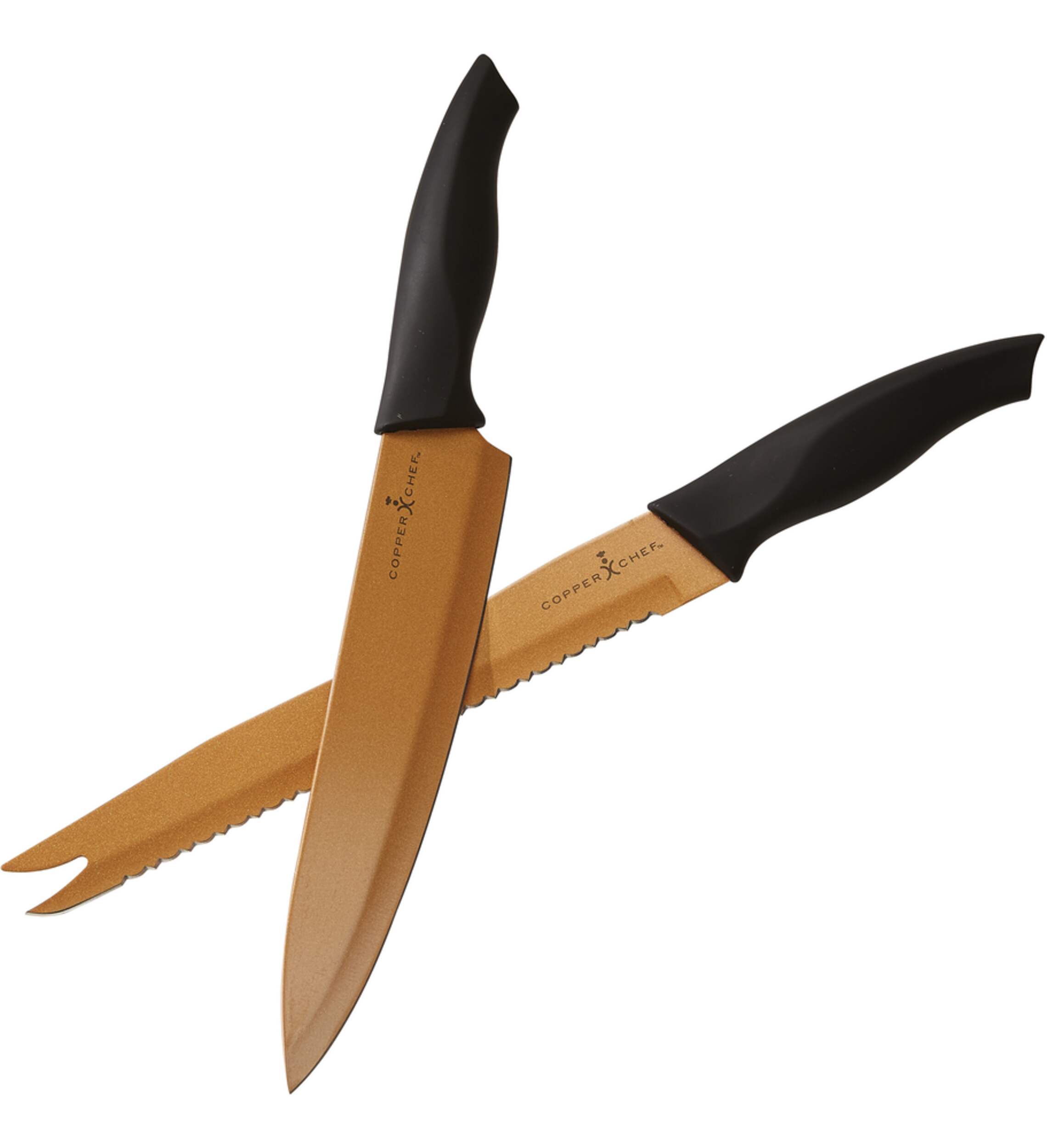 As Seen On TV Copper Chef Knife Set