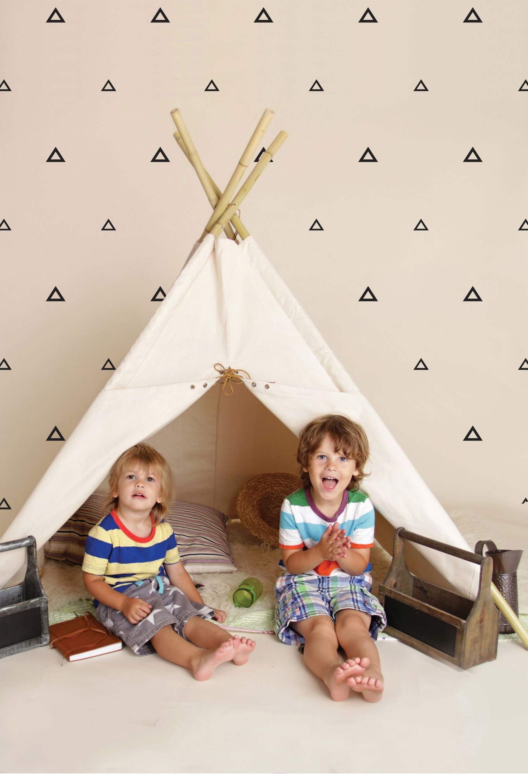 CANVAS Wall Decal, Aztec