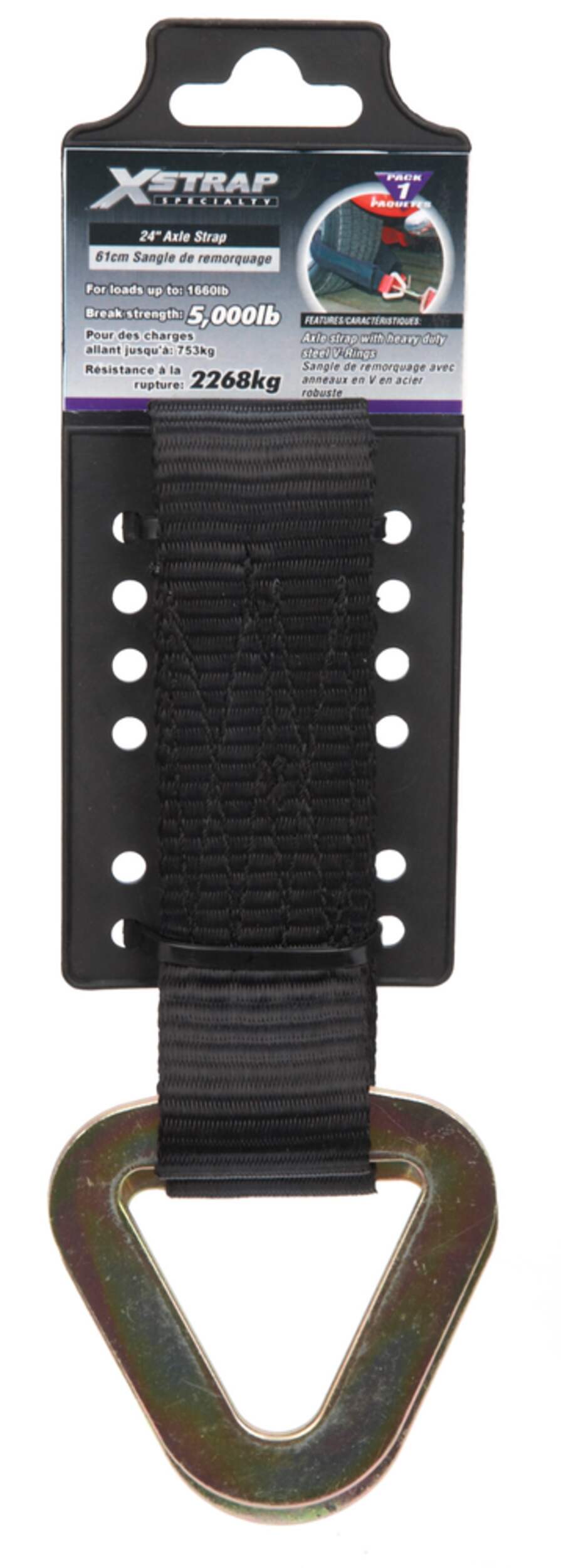 Axle Strap Tie-Down, 24-in