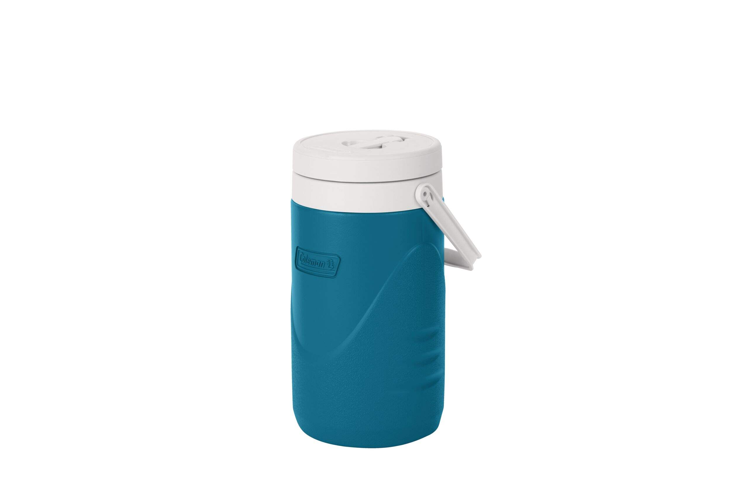 Coleman 1/2-Gallon Water Jug, Beverage Cooler with Flip Top Spout, Ocean Blue, 1.89-L