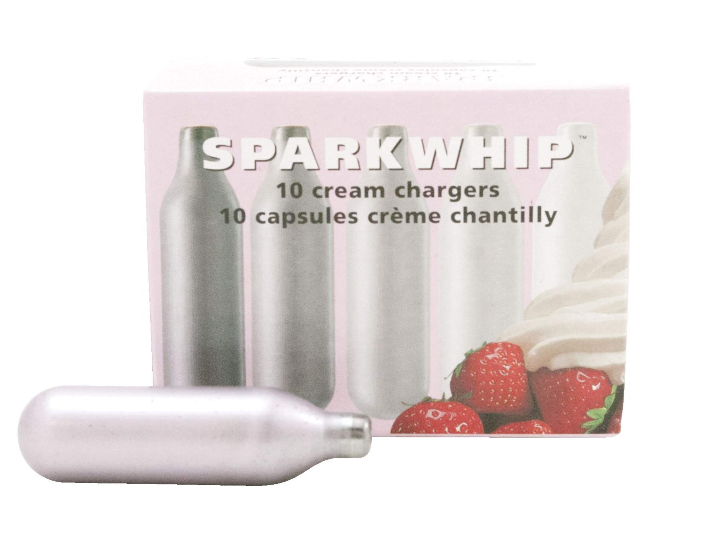 iSi Mini Whipped Cream Whipper Charger, Recyclable, 10-pk