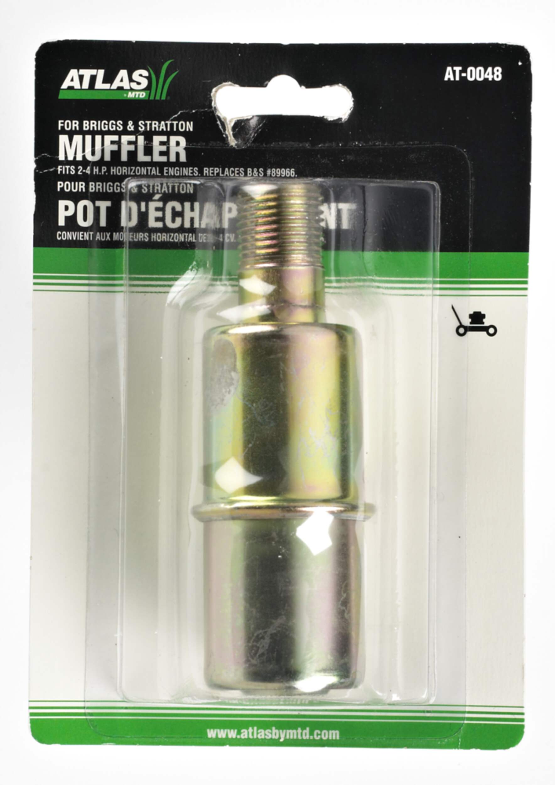 Briggs & Stratton 2-4 HP Engines Atlas Muffler