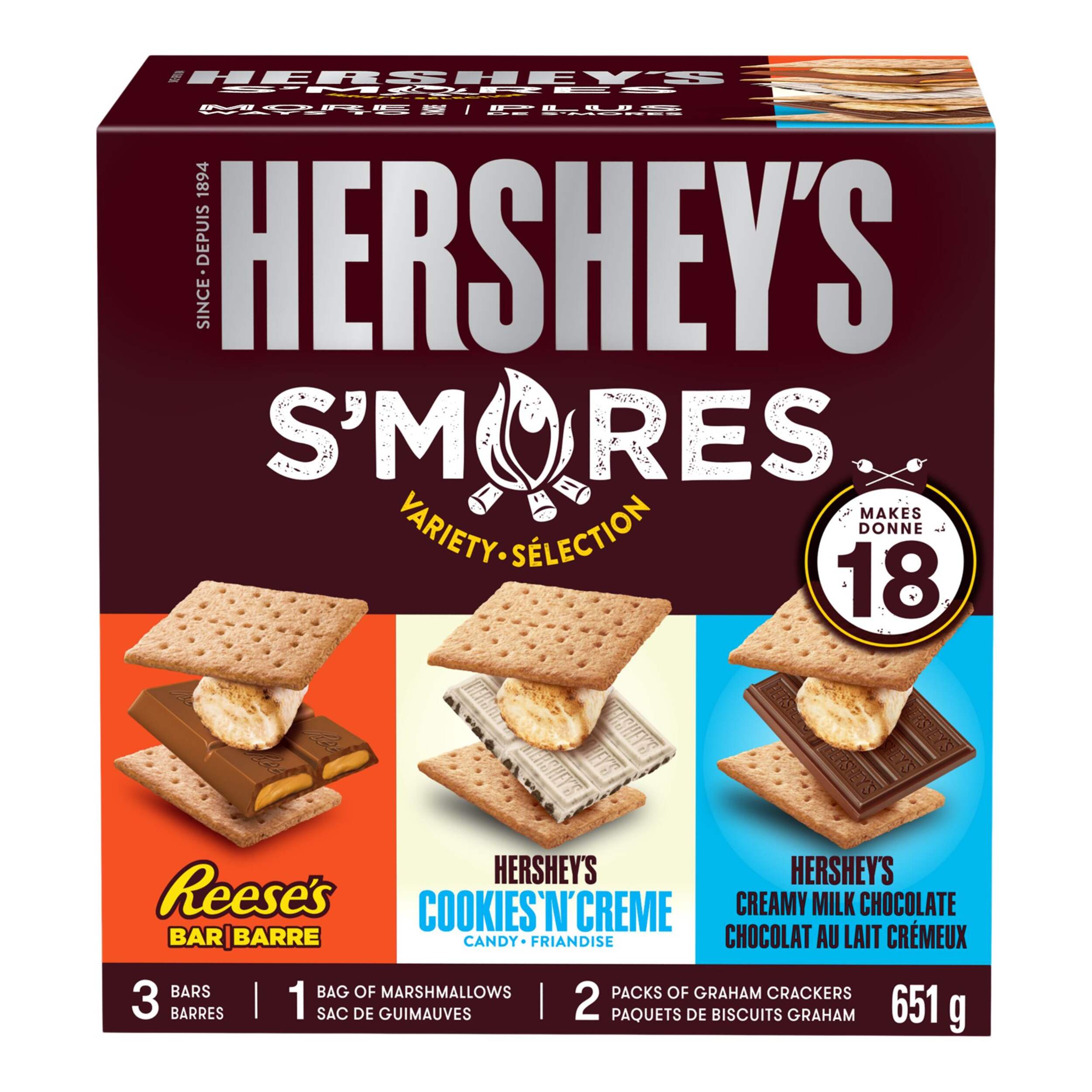 Hershey's S'mores Variety Kit, 651-g