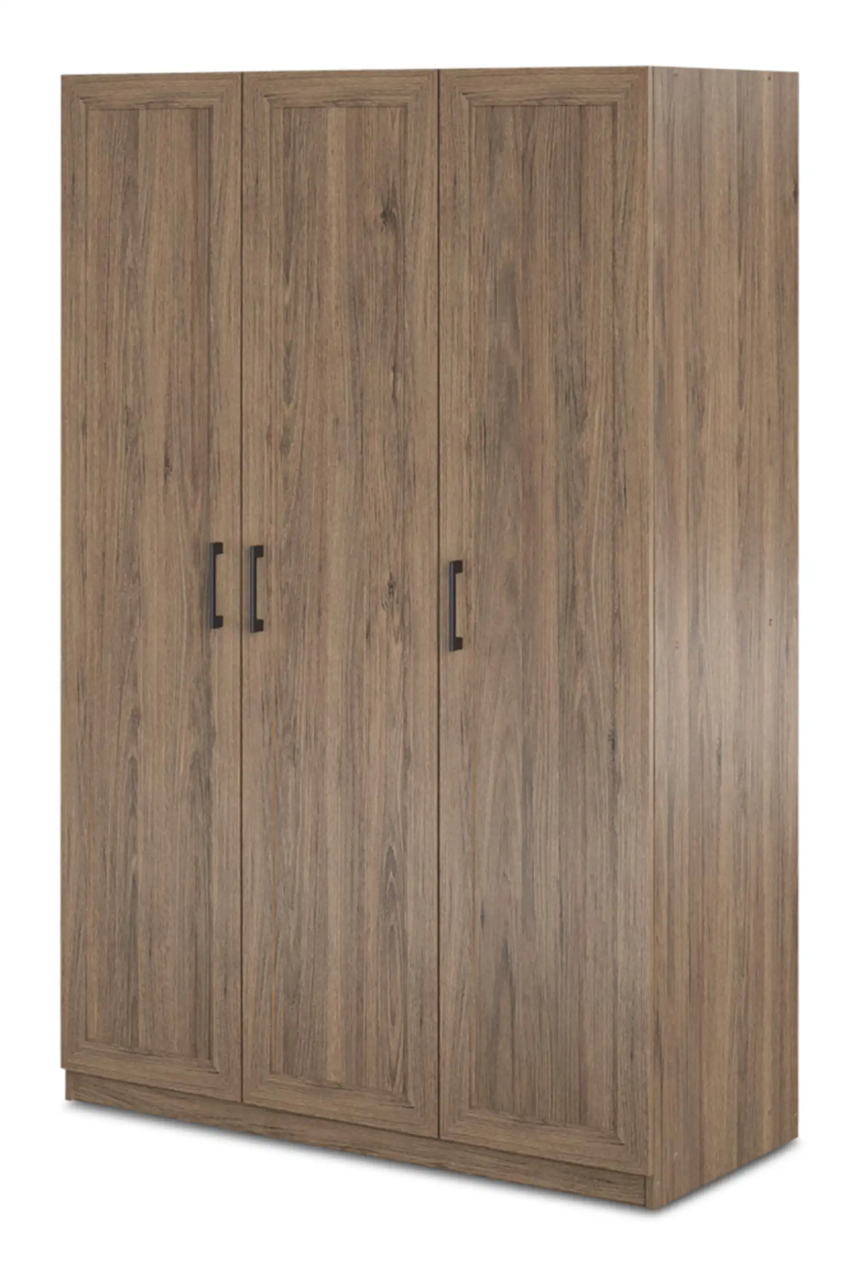 System Build 3-Door Wardrobe, Oak
