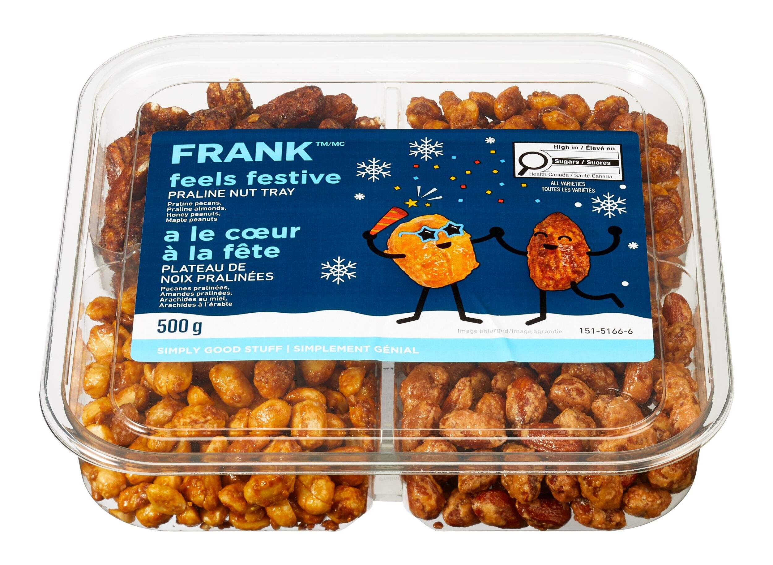 FRANK Praline Nut Tray, 500-g