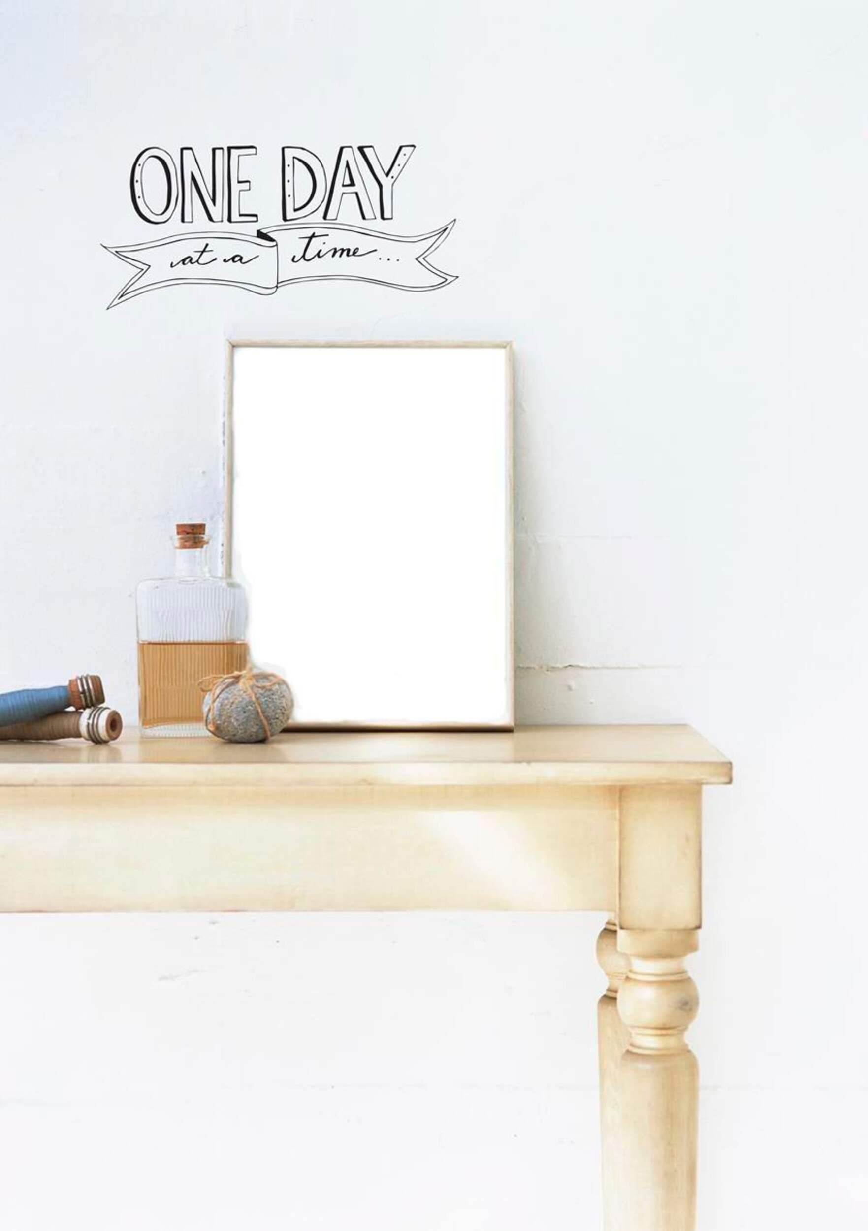 CANVAS Wall Decal, One Day