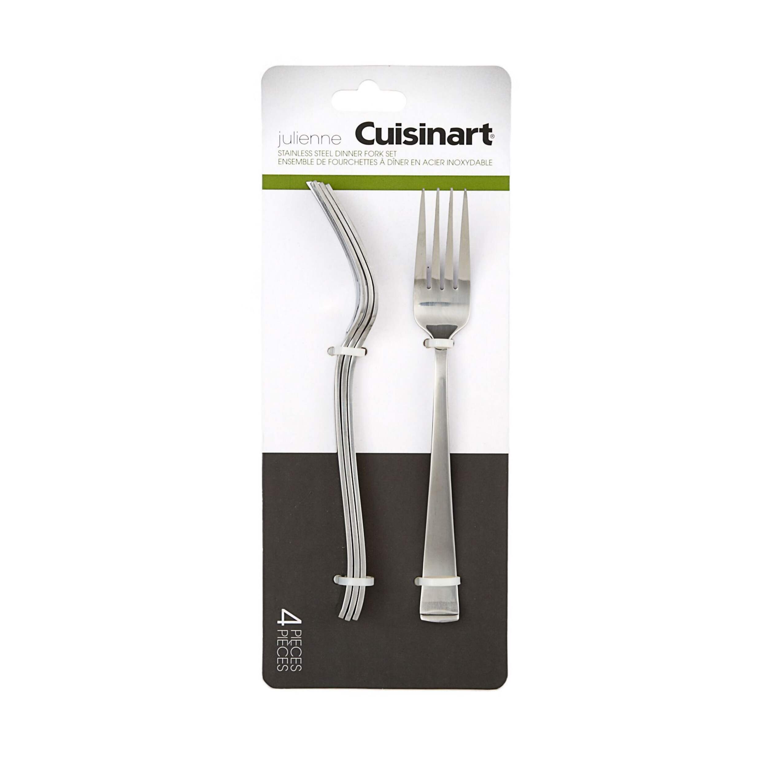 Cuisinart Dinner Forks Flatware Set, 4-pc