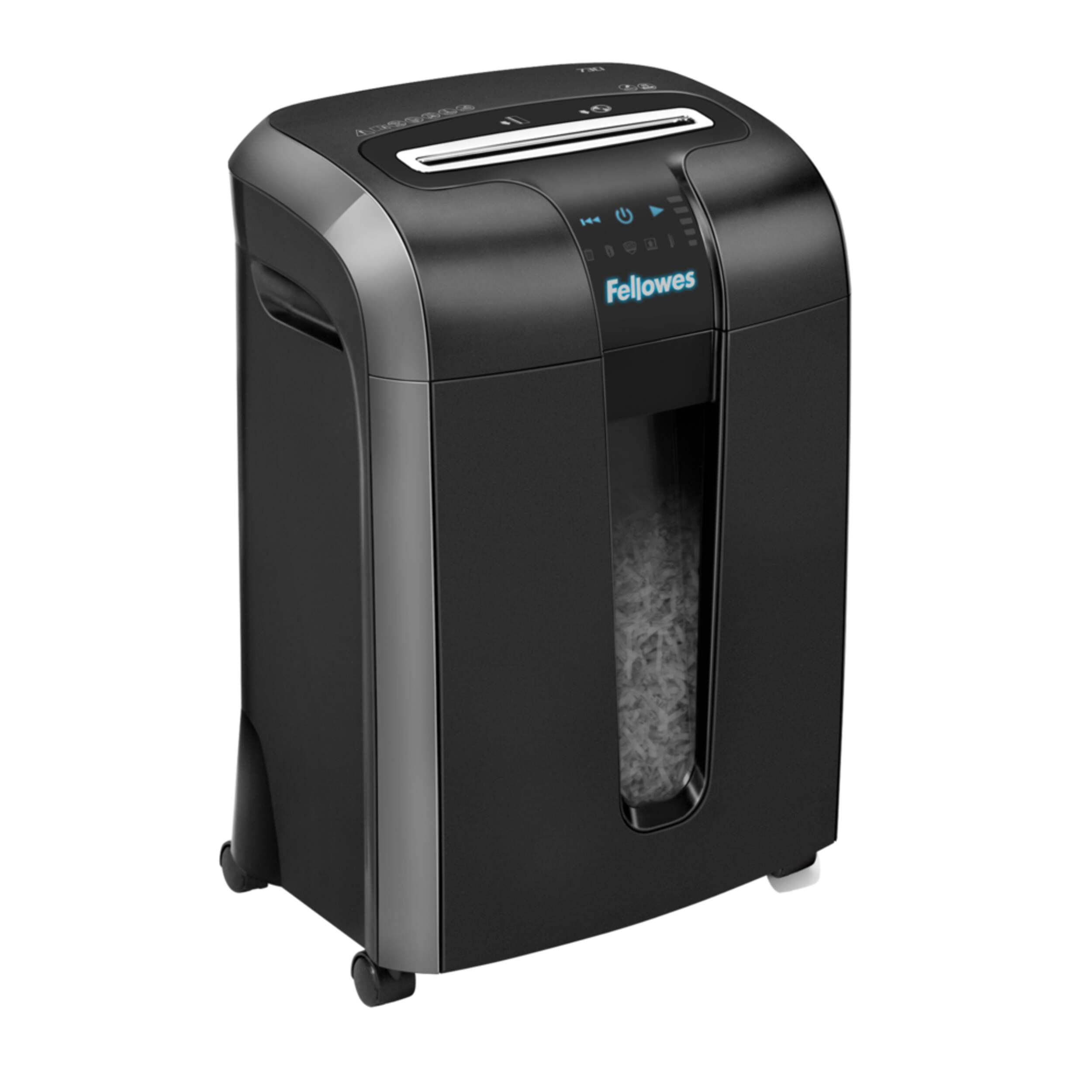 Fellowes Powershred 73Ci Cross-Cut 12-Sheet Paper Shredder, Black