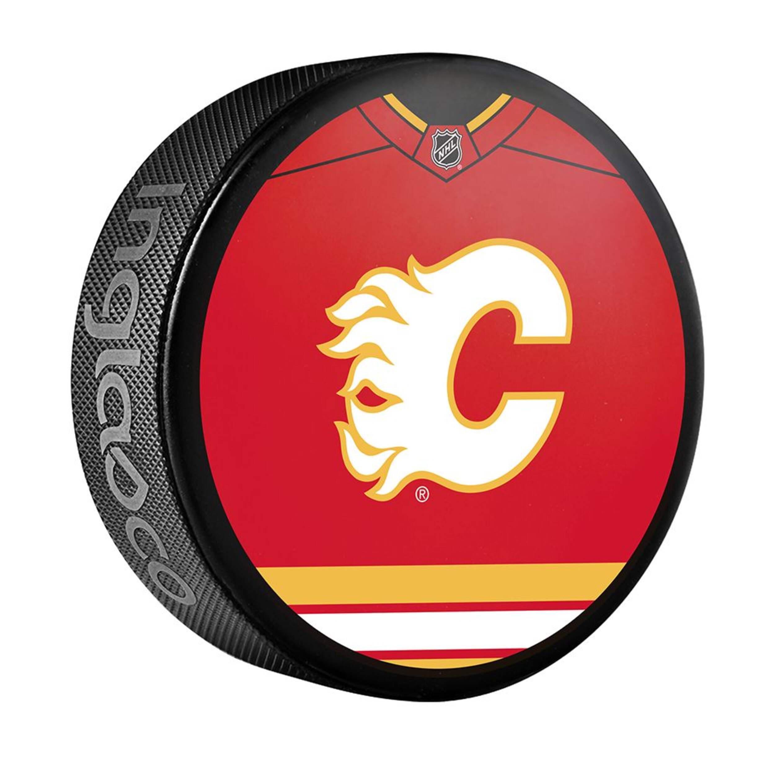 NHL Calgary Flames Souvenir Hockey Puck, 6-oz