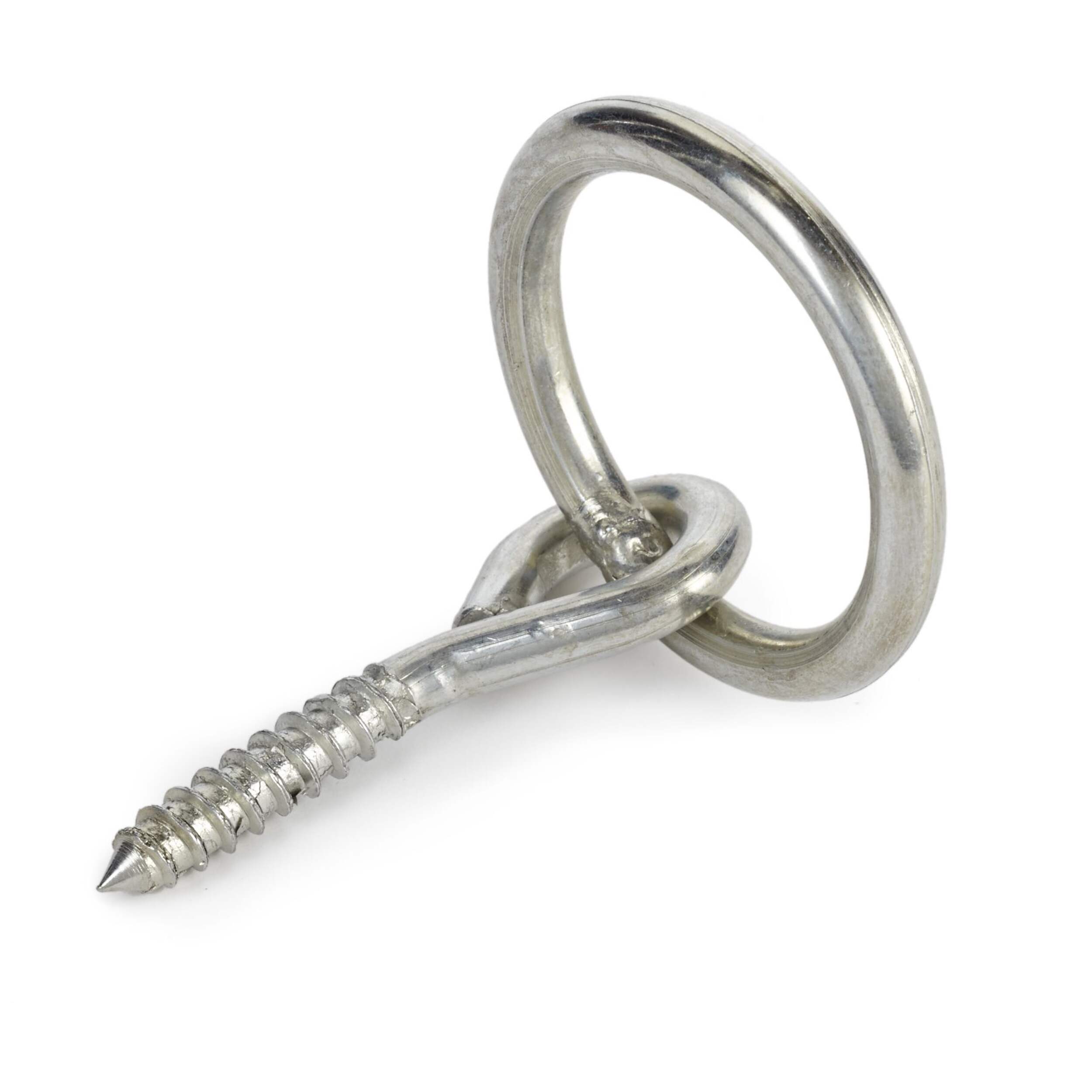 Dock Edge DolphinÃ¢Â?Zinc Plated Screw Dock Ring, 2-in x 5/16-in