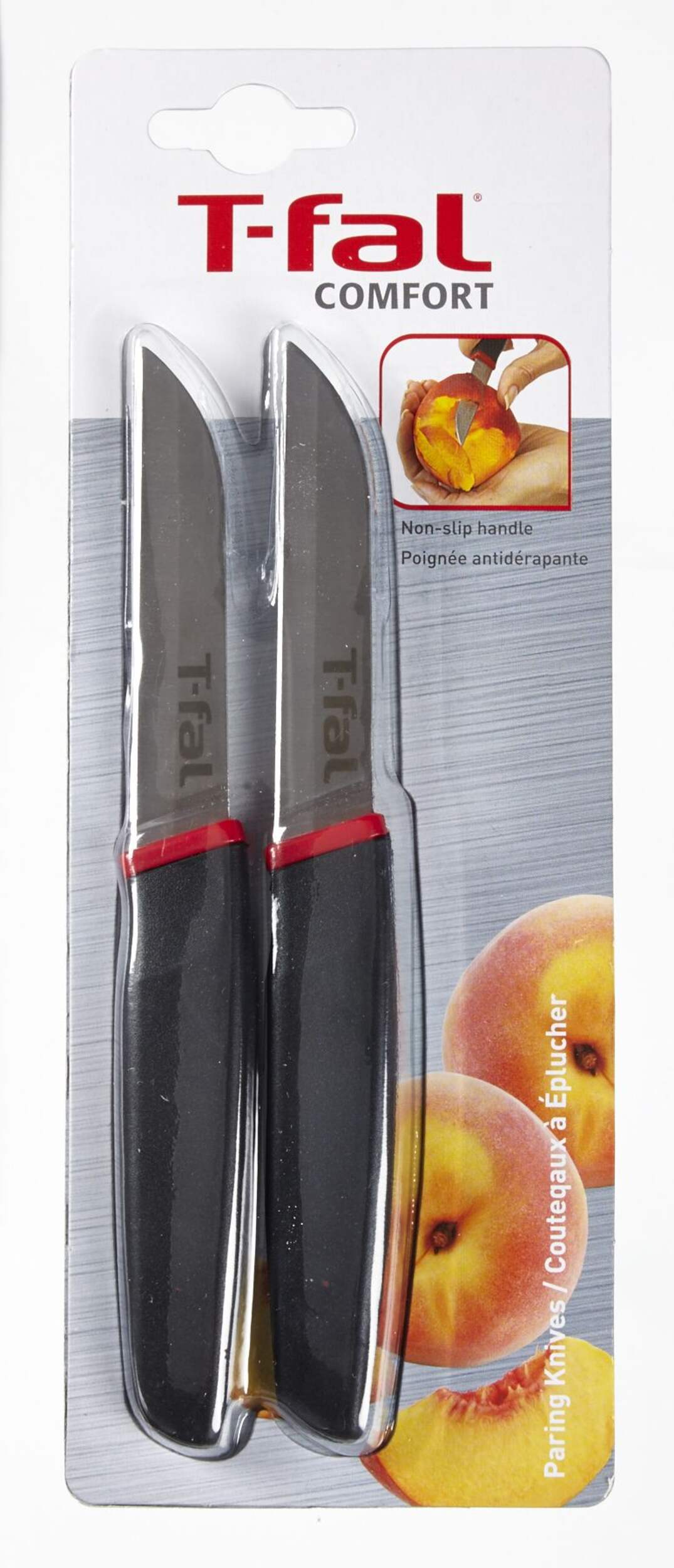 T-fal Stainless Steel Paring Knife Set, 2-pc