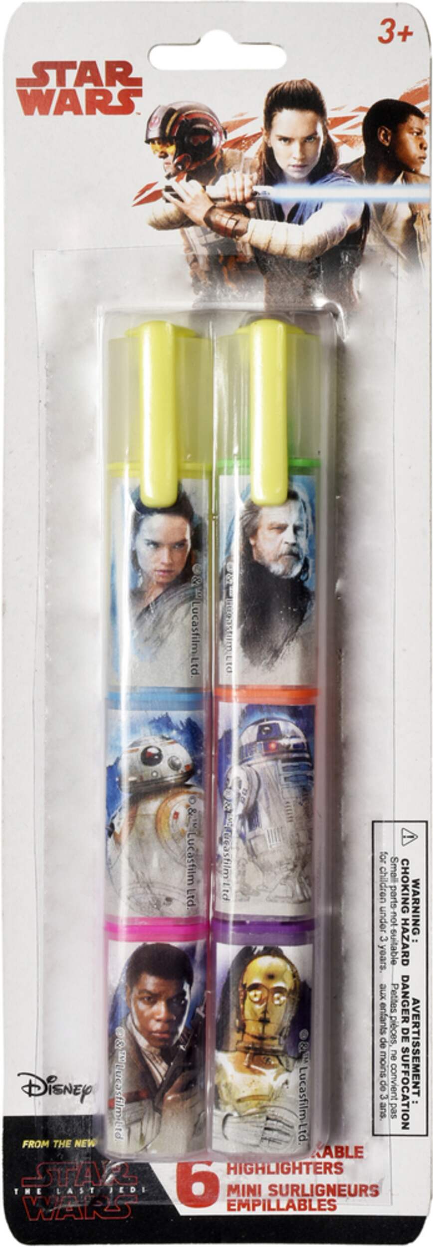 Star Wars Highlighter, 6-pk