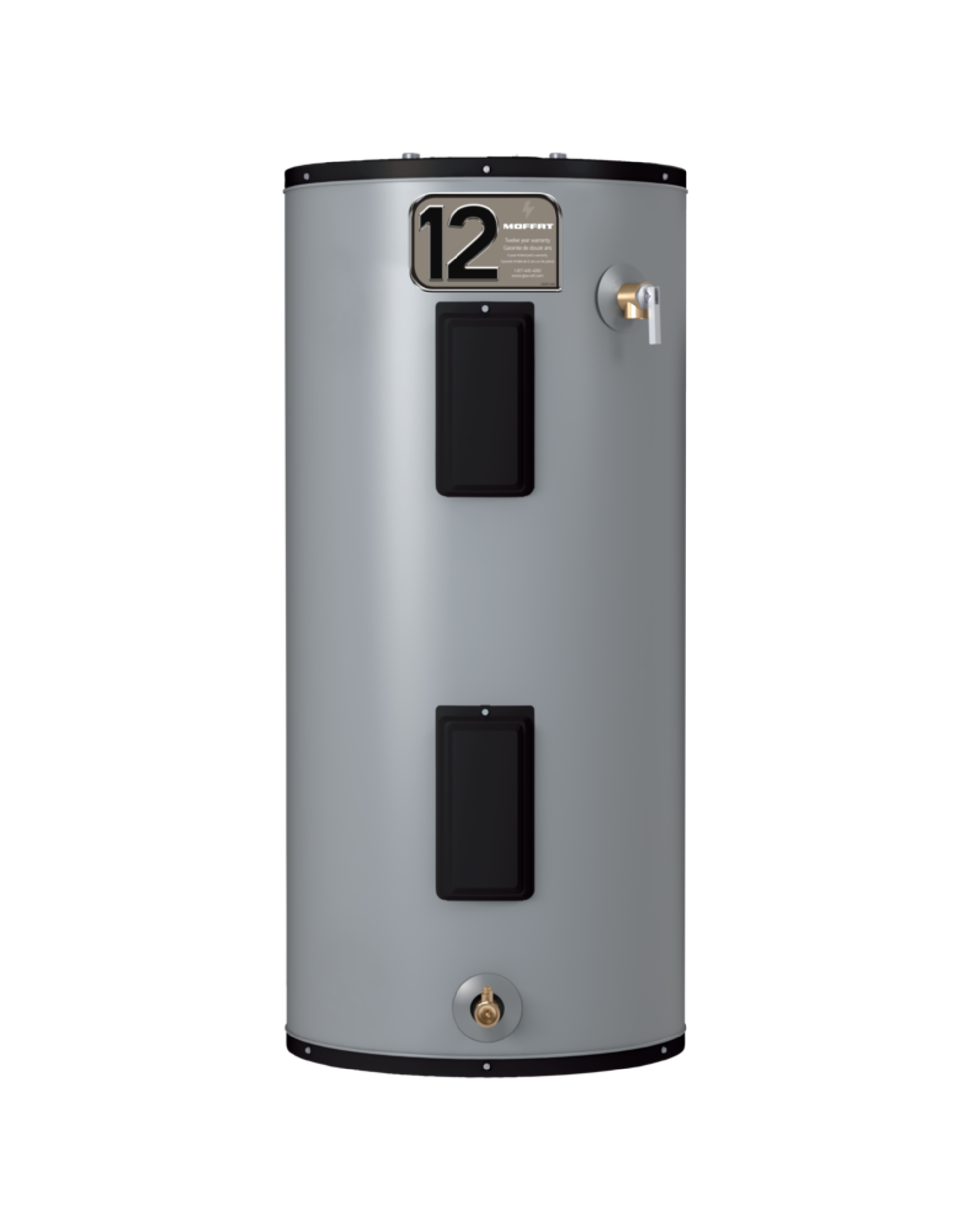 Moffat G1280TDE-45 5500W 284-L Top-Entry Electric Water Heater, Metallic