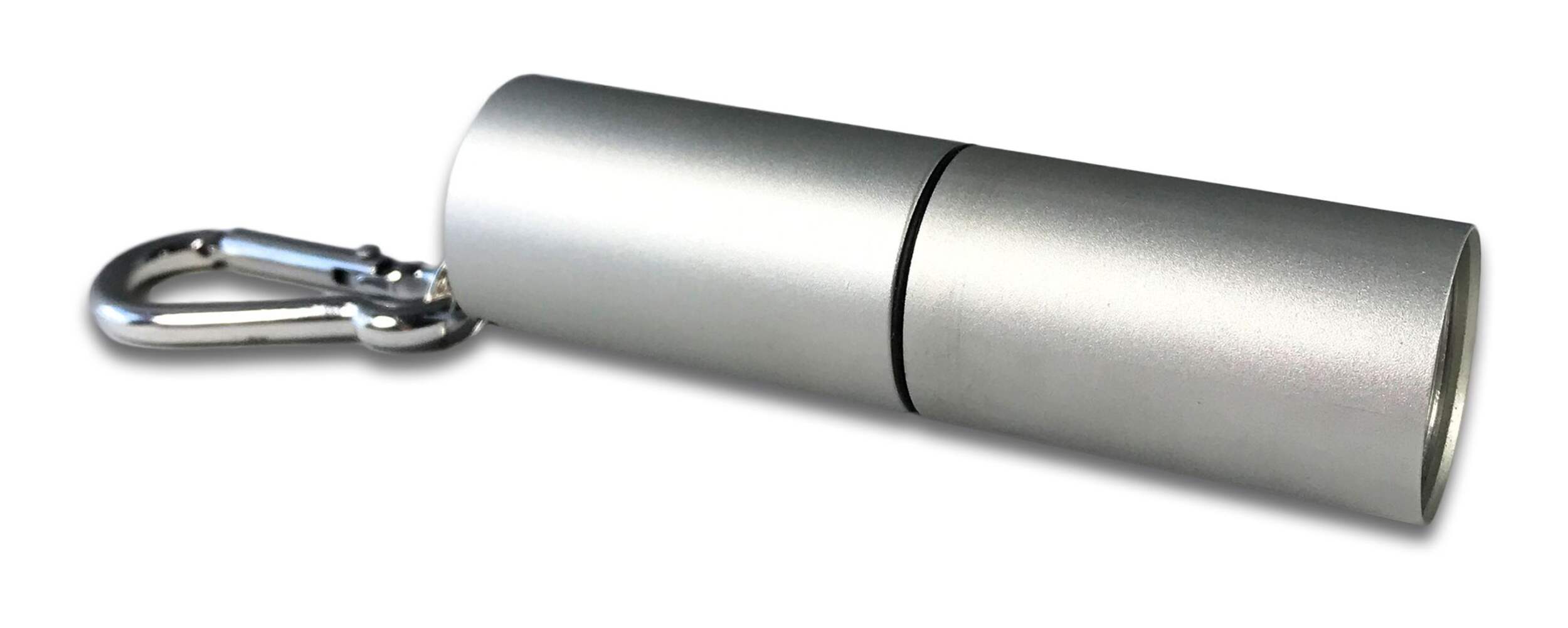 COB LED Flashlight, Silver