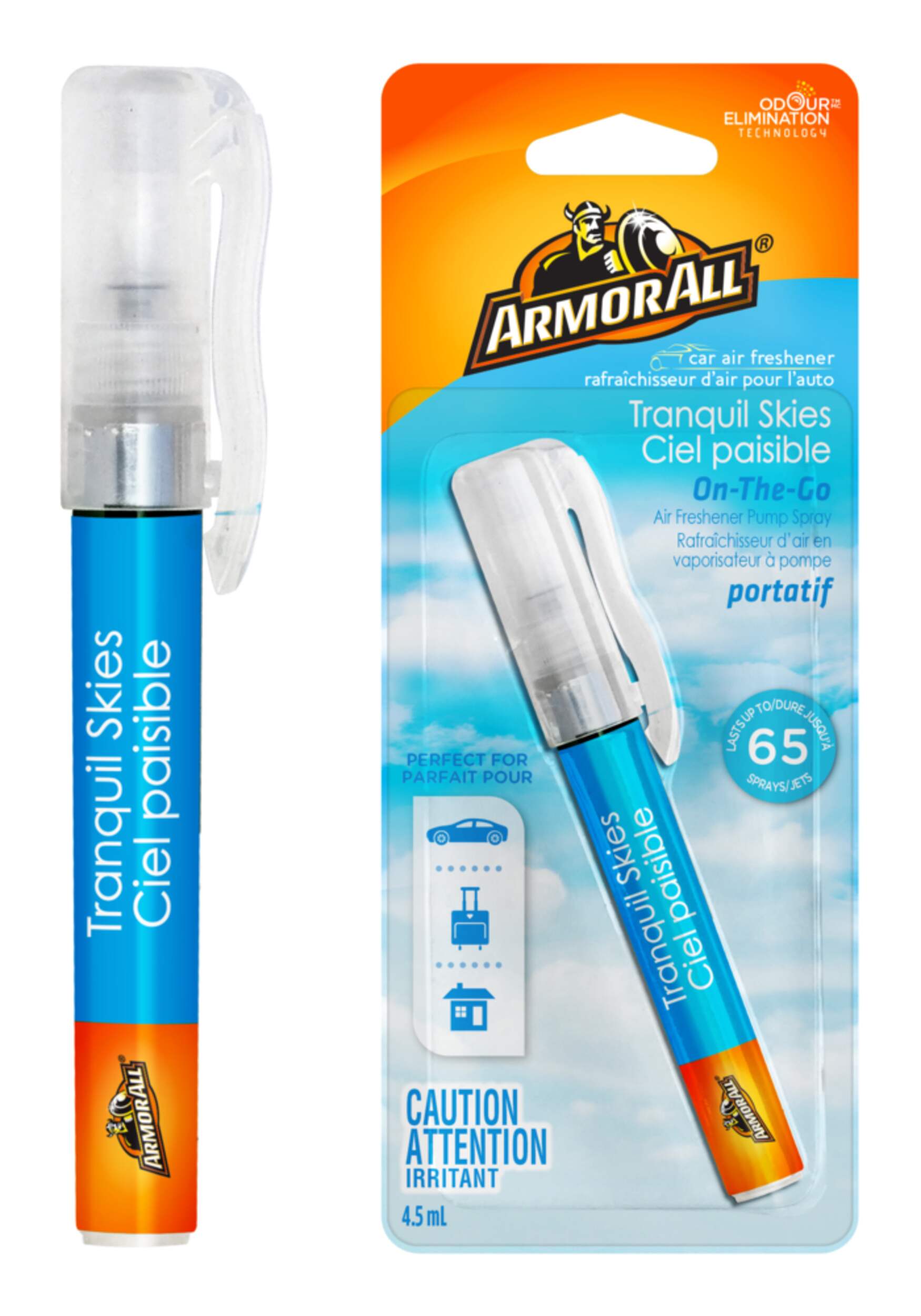 Armor All Essential Blends Spray Pump Pen Car Air Freshener