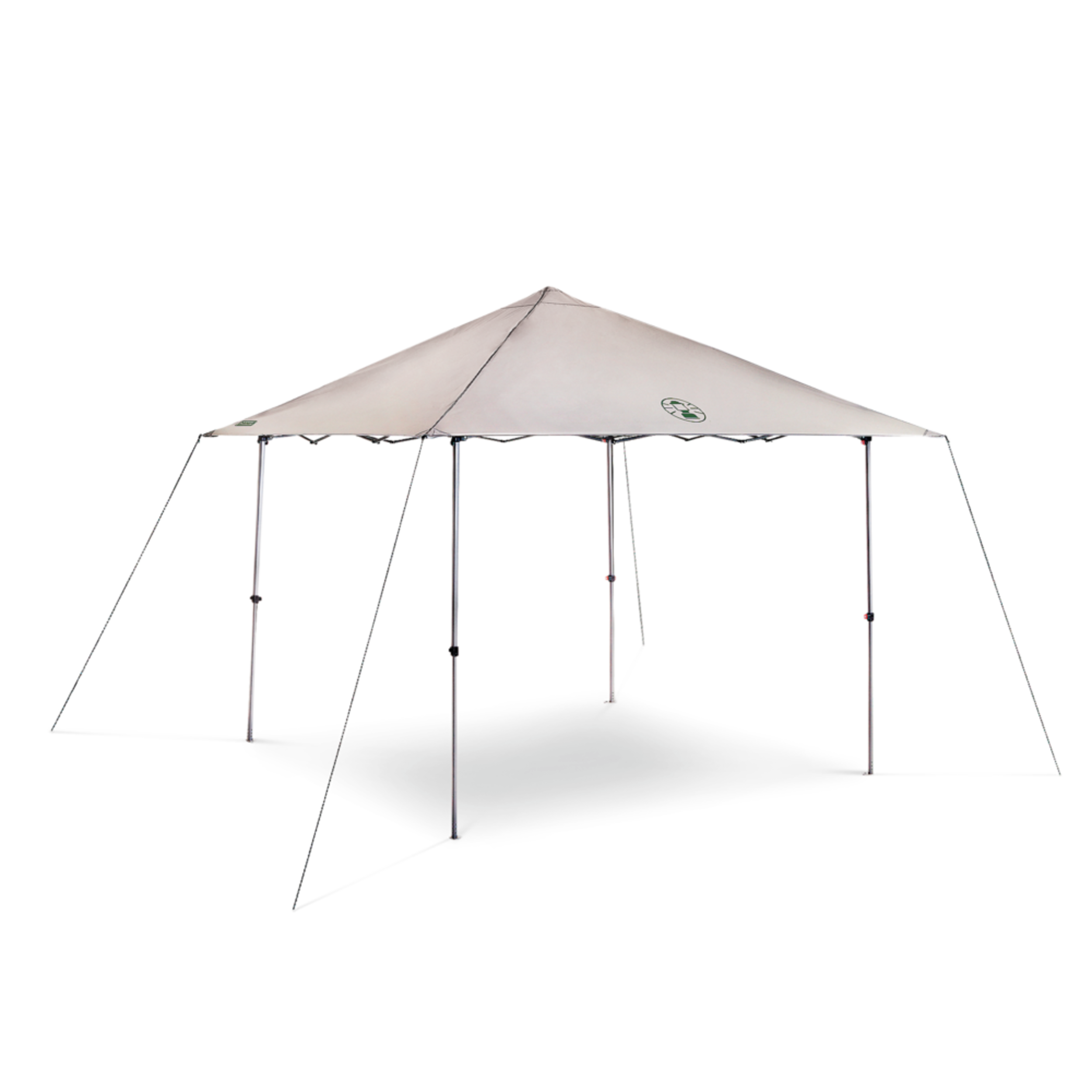 Coleman Light & Fast Portable Instant Pop-Up Sun Shelter Canopy Tent w/ UPF 50+ & Wheeled Carry Bag, 10-ft x 10-ft