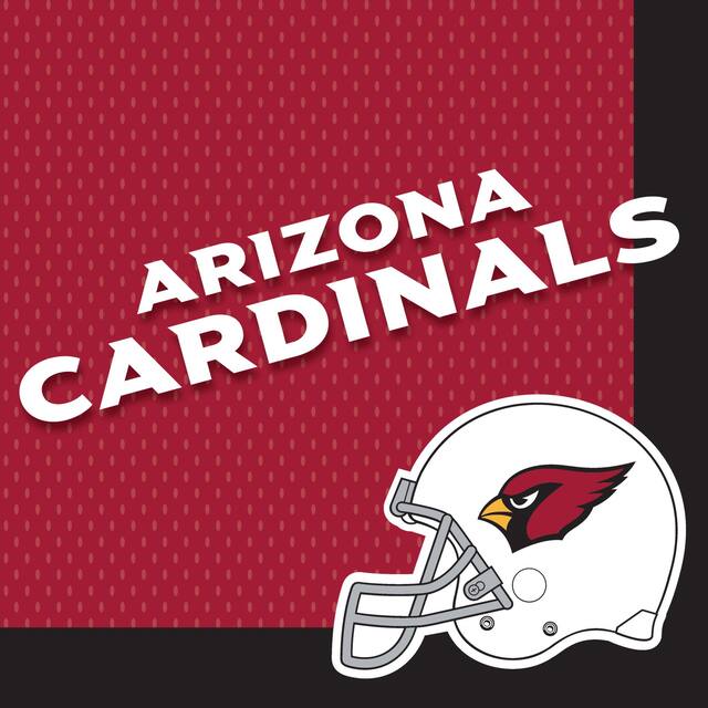 Arizona Cardinals Lunch Napkins, 36-pk
