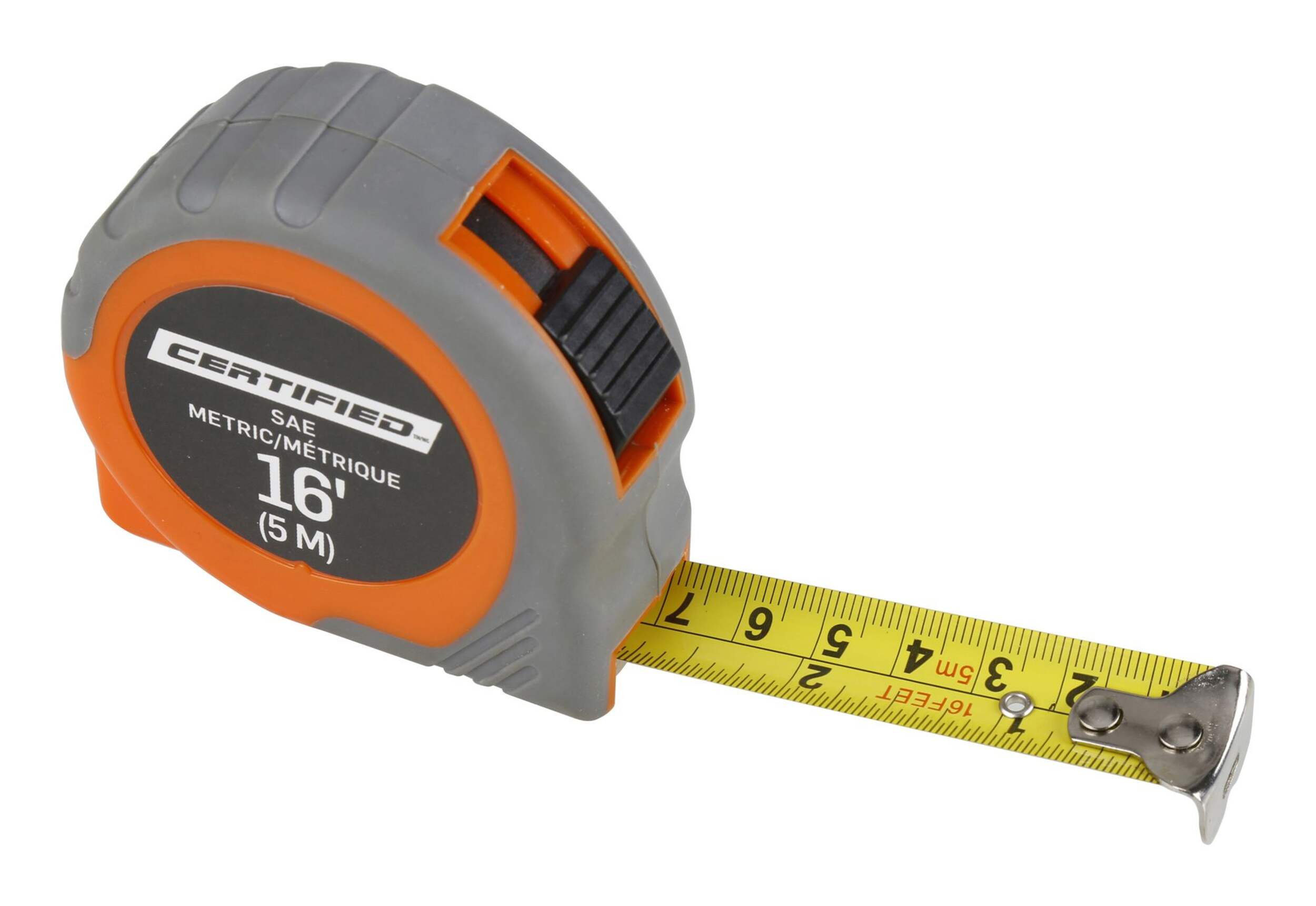 CertifiedÃÂ Tape Measure, 16-ft