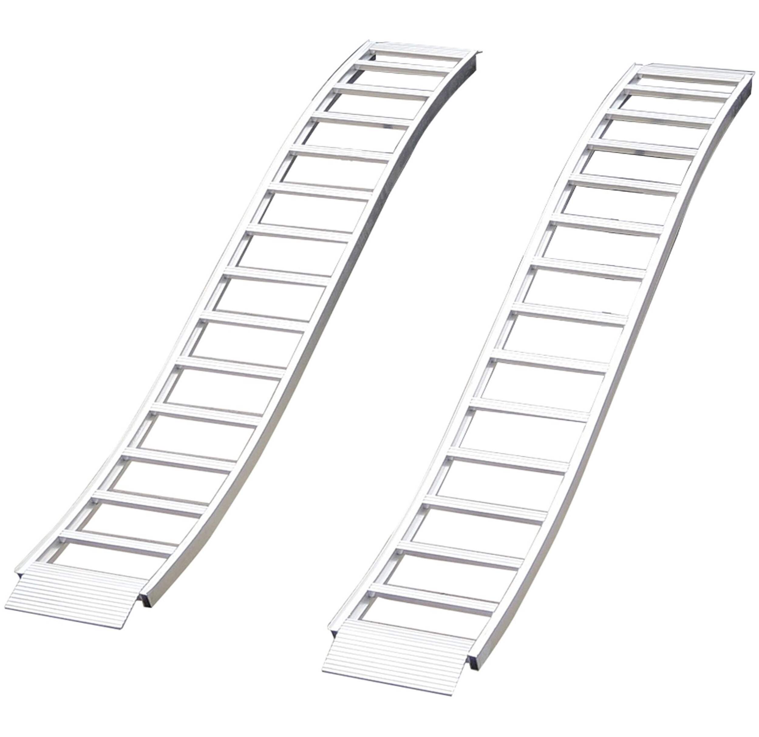 CargoSmart Aluminum S-Curve Fixed Ramp Pair, 90-in