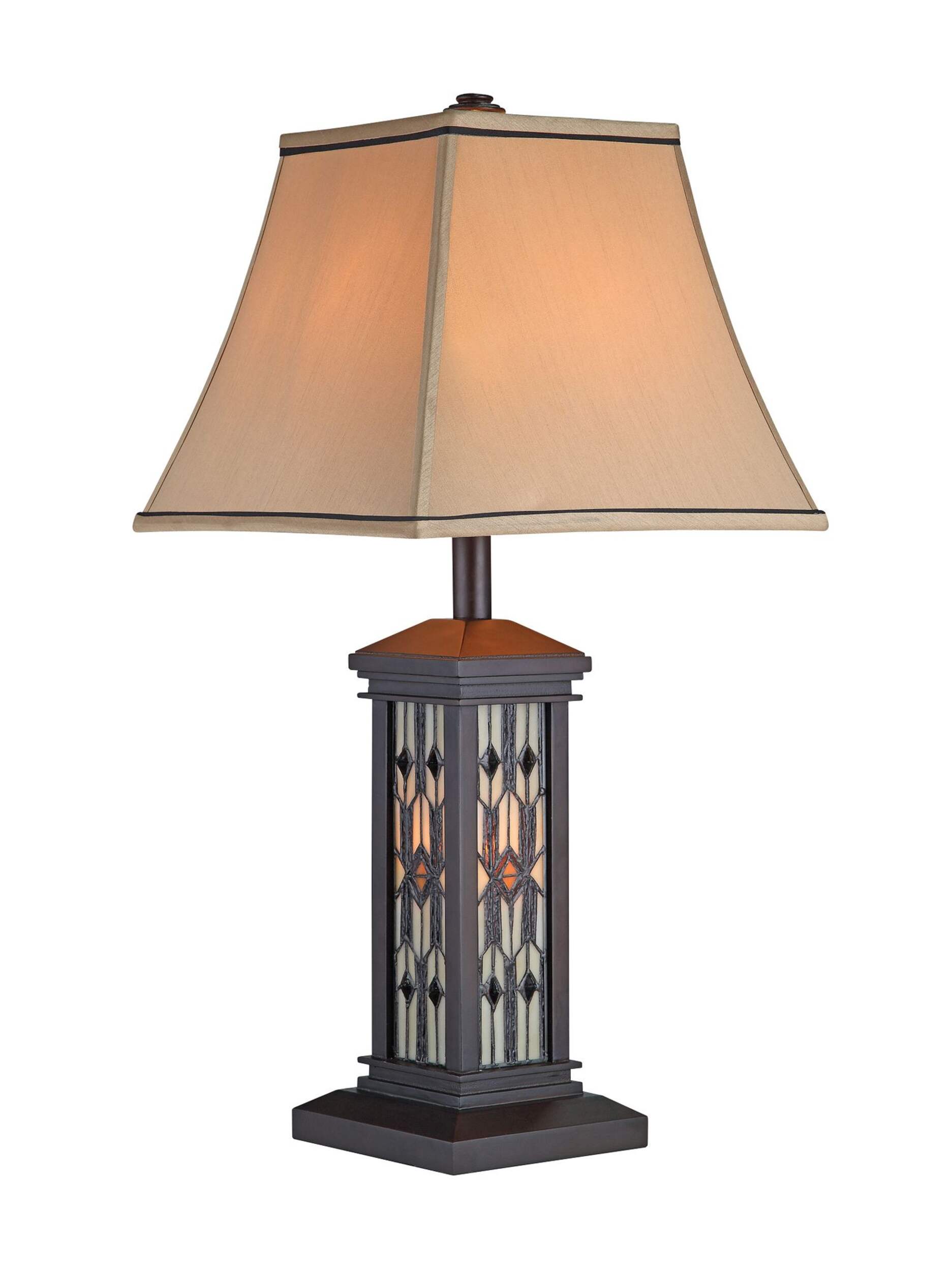 For Living Oxford Tiffany Base Table Lamp