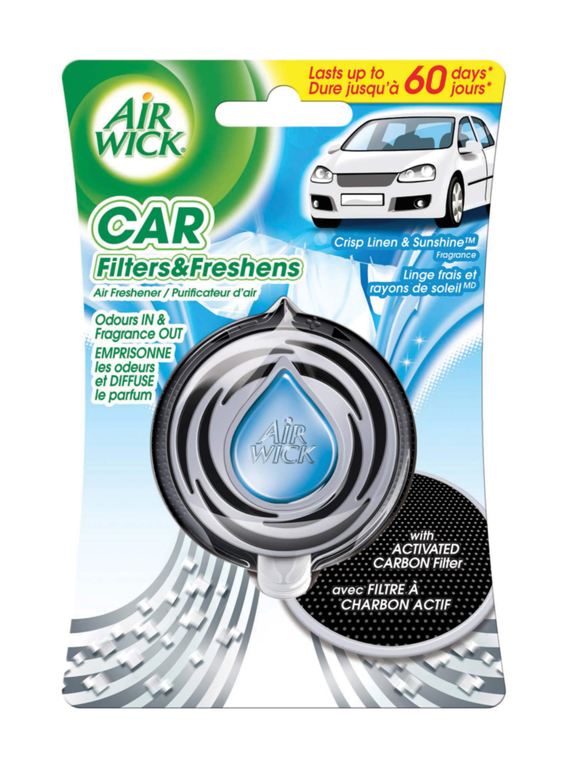 Air Wick Crisp Linen Sunshine Auto Air Freshener