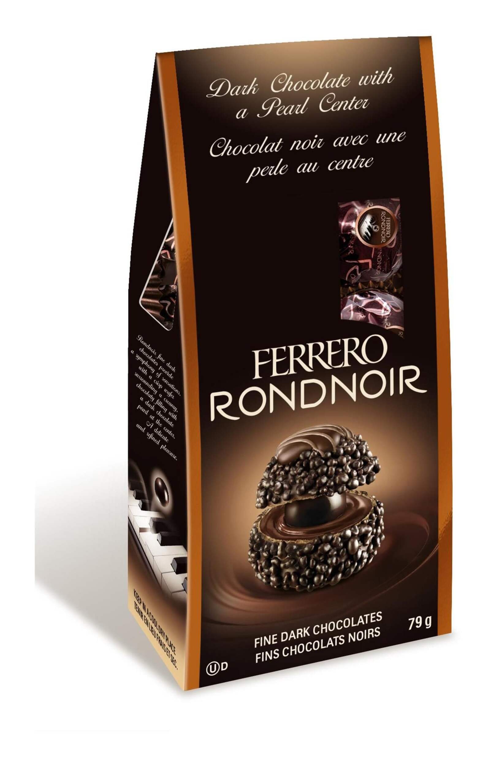 Ferraro Rond Noir Chocolate, 8-pk