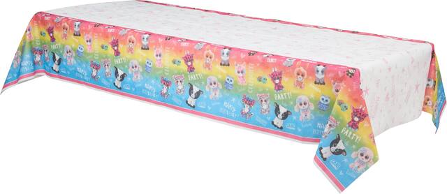 Beanie Boo's Birthday Party Plastic Table Cover, 54-in x 96-in
