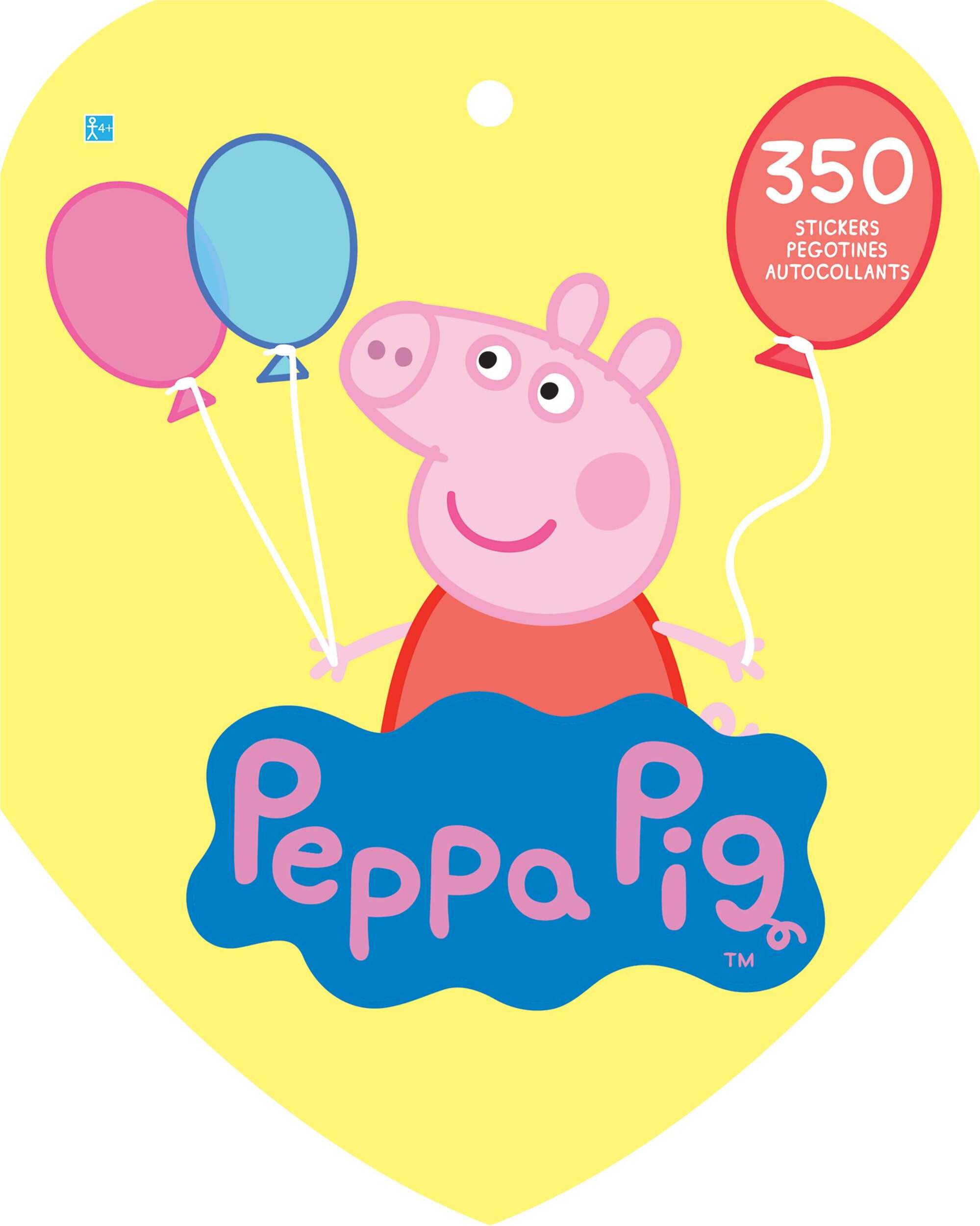 Peppa Pig Sticker Book, 350-ct