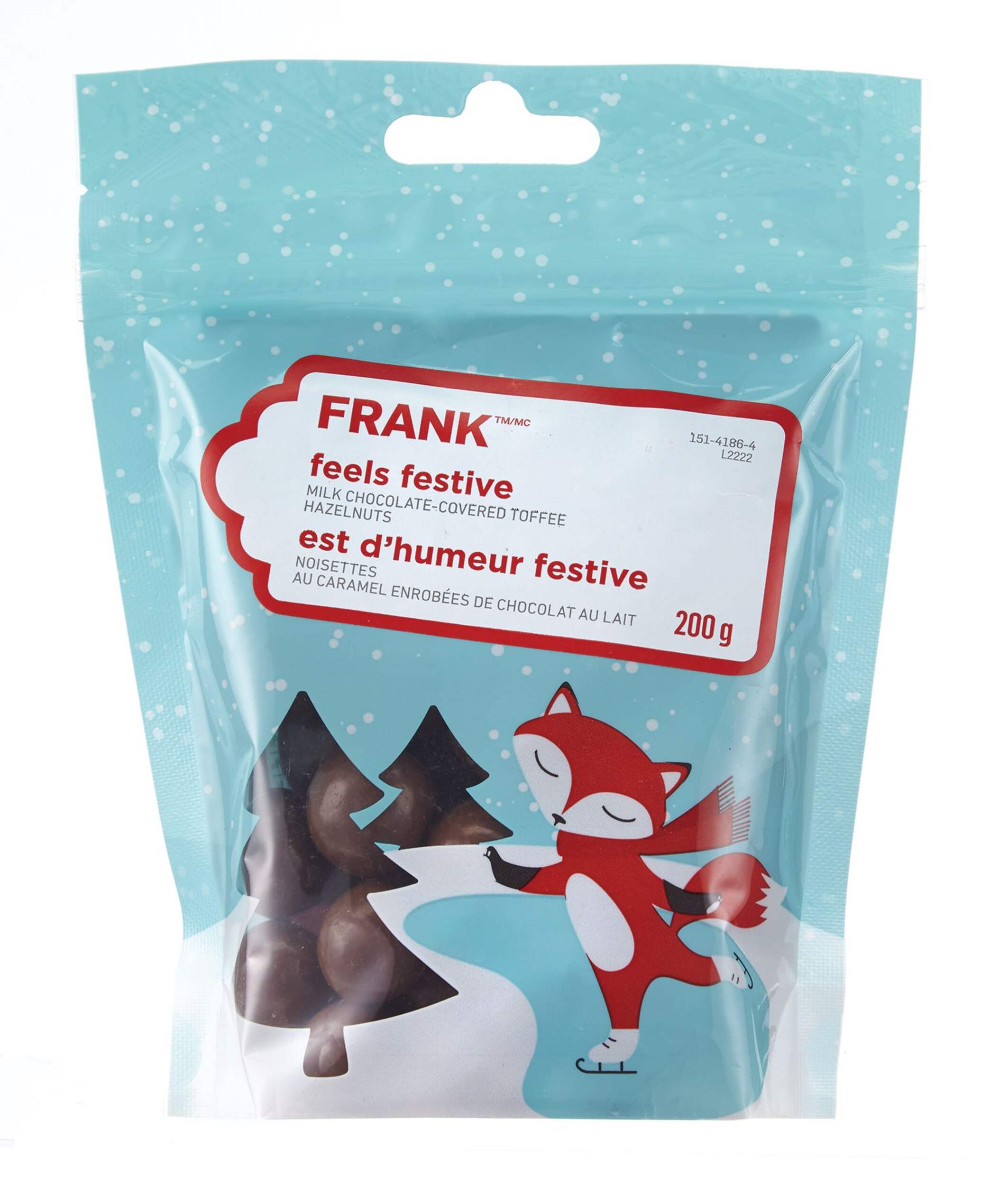 FRANK Chocolate Toffee Hazelnut Almonds, 200-g