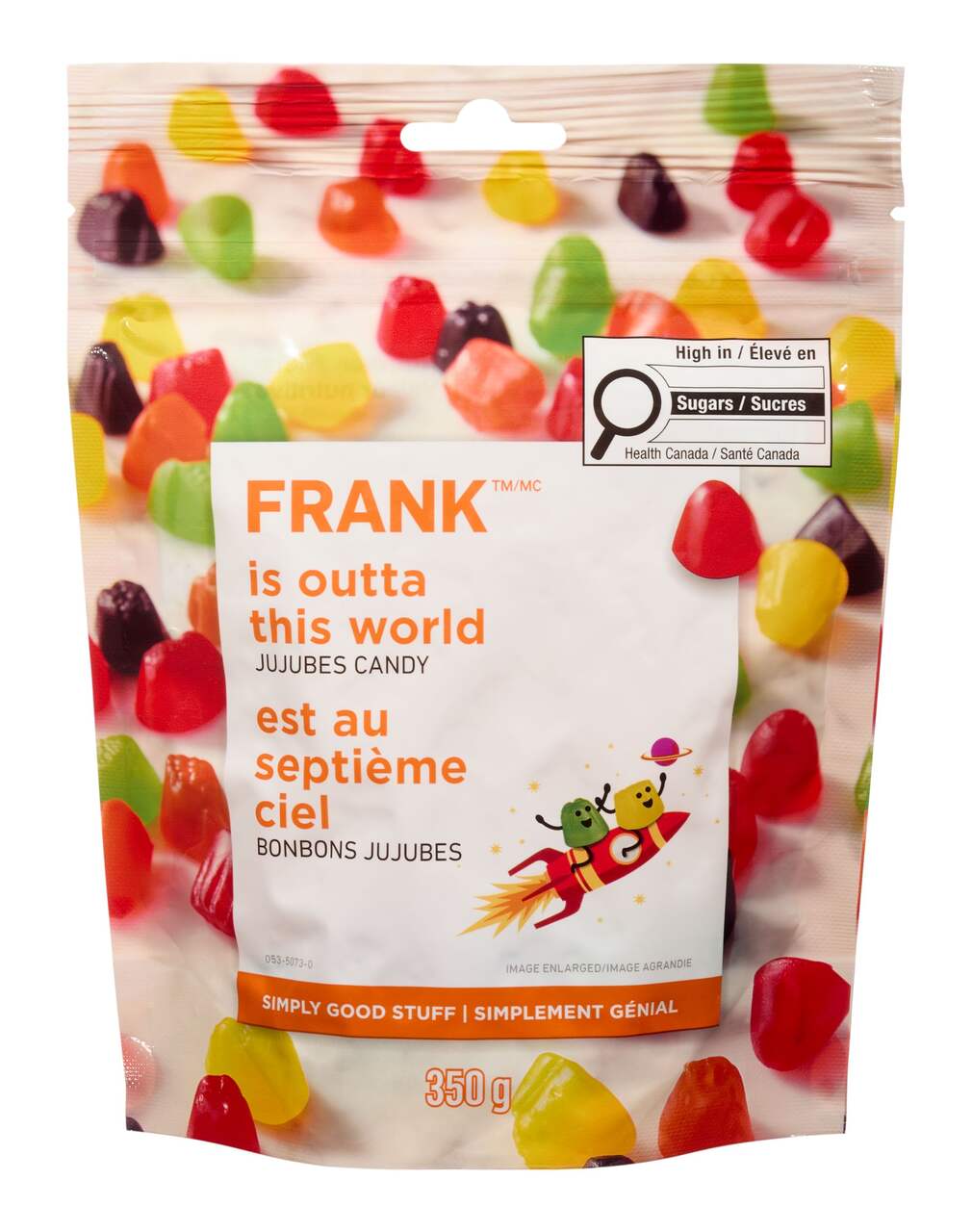 FRANK JuJubes Candy, 350-g