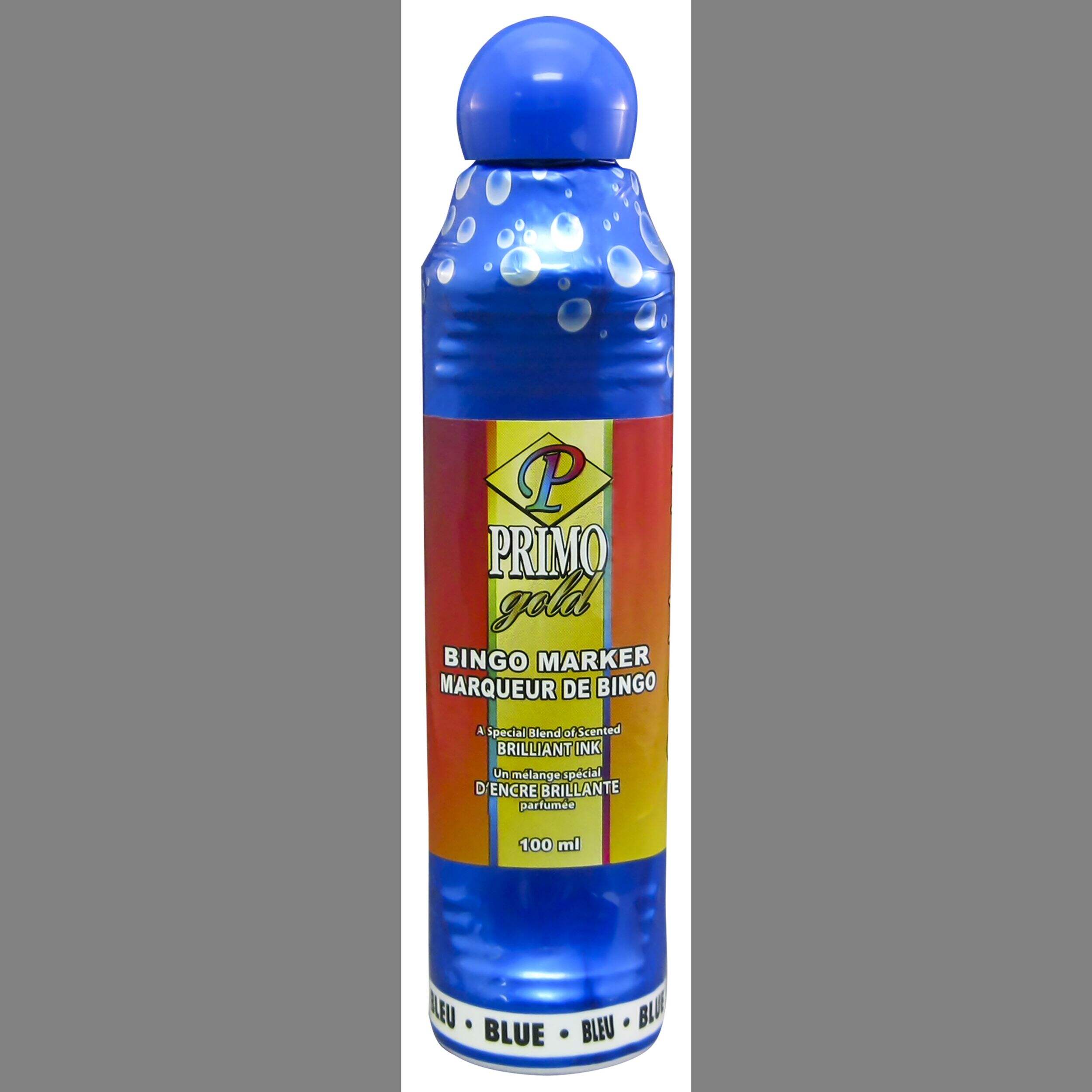 Primo Gold Brilliant Ink Scented Bingo Dabber/Dauber Marker, 100ml, Assorted, Age 12+