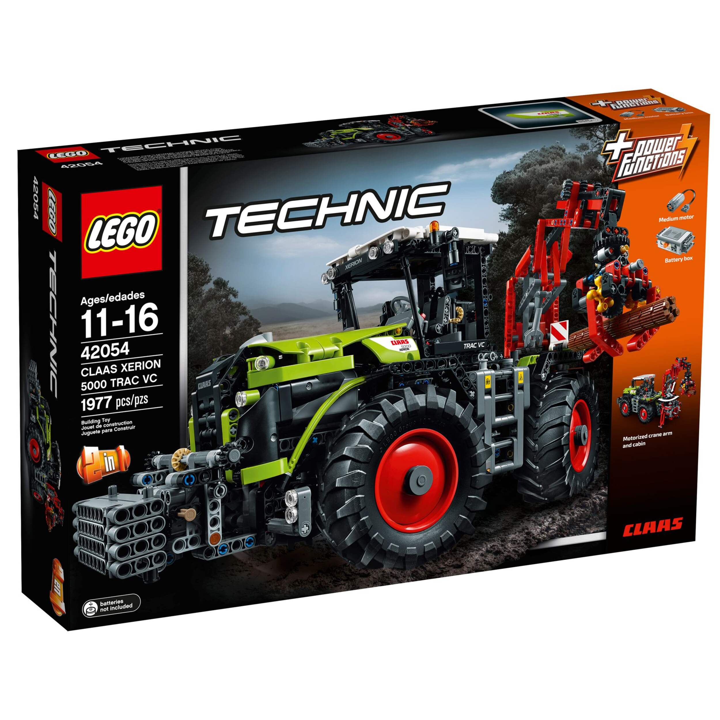 LEGOÃÂ® Technic CLAAS XERION 5000 Trac VC, 1977-pc